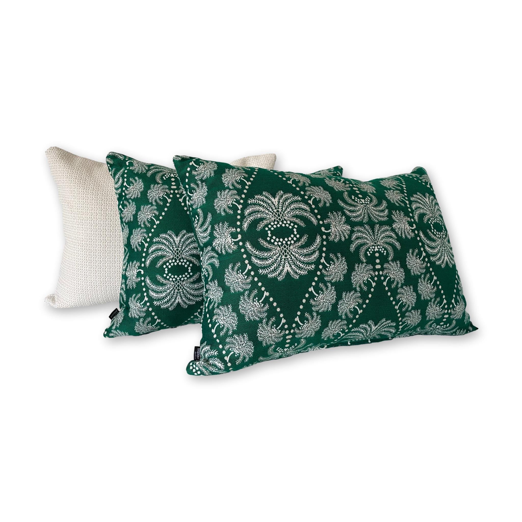 Lounger - Palm Paisley Emerald