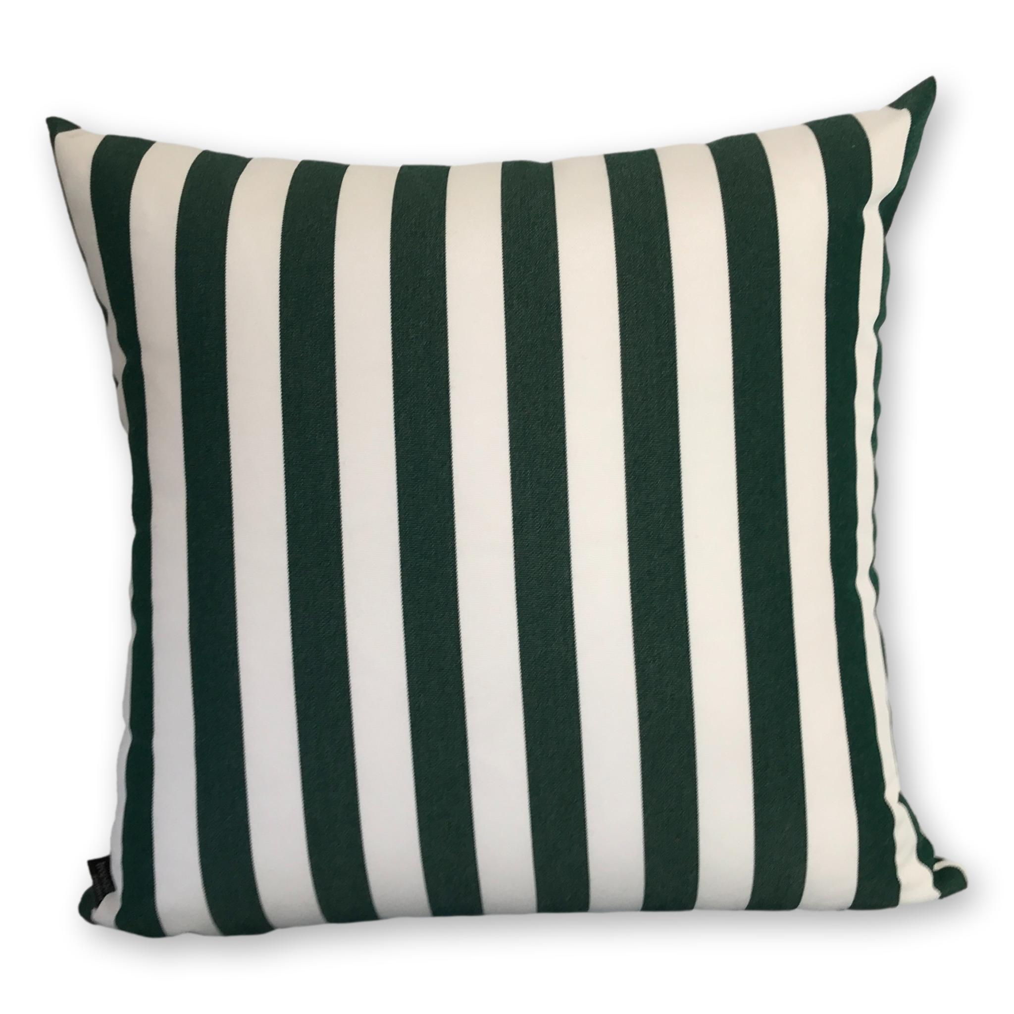 Sunbrella Mason Stripe Forest Green