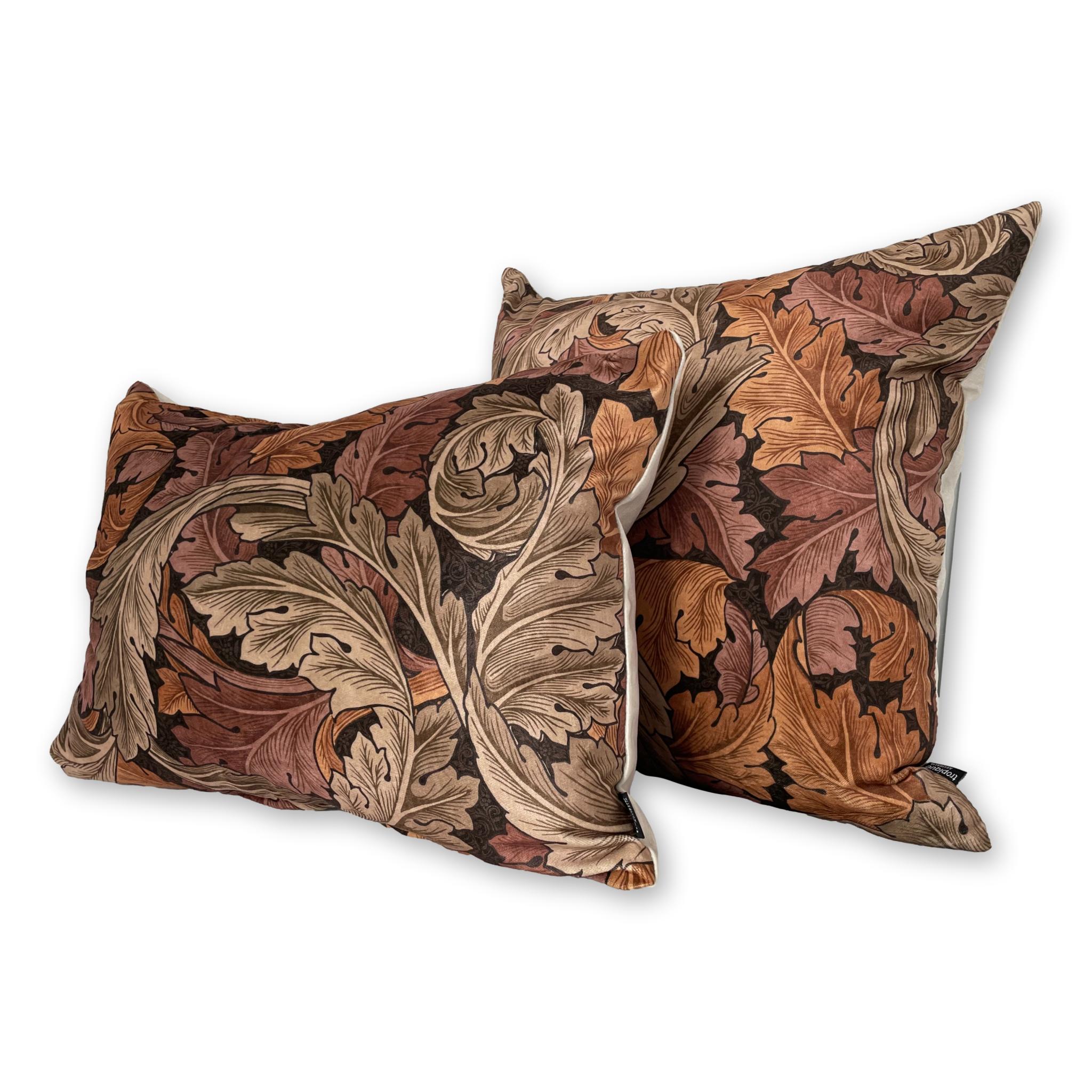 Acanthus Velvet in Acorn