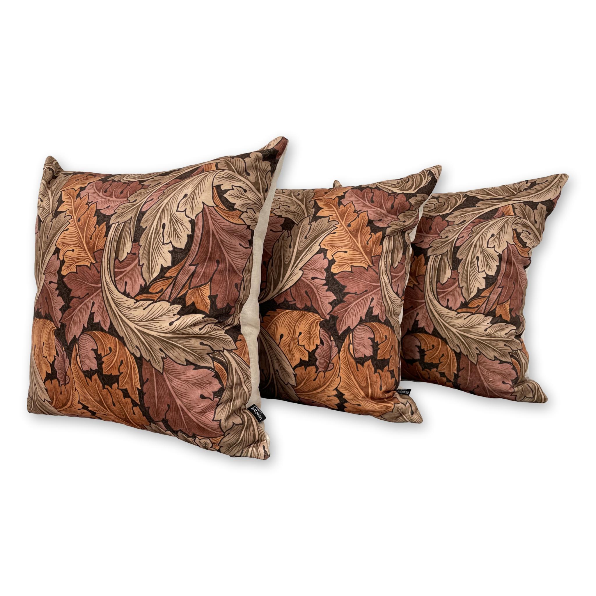 Acanthus Velvet in Acorn