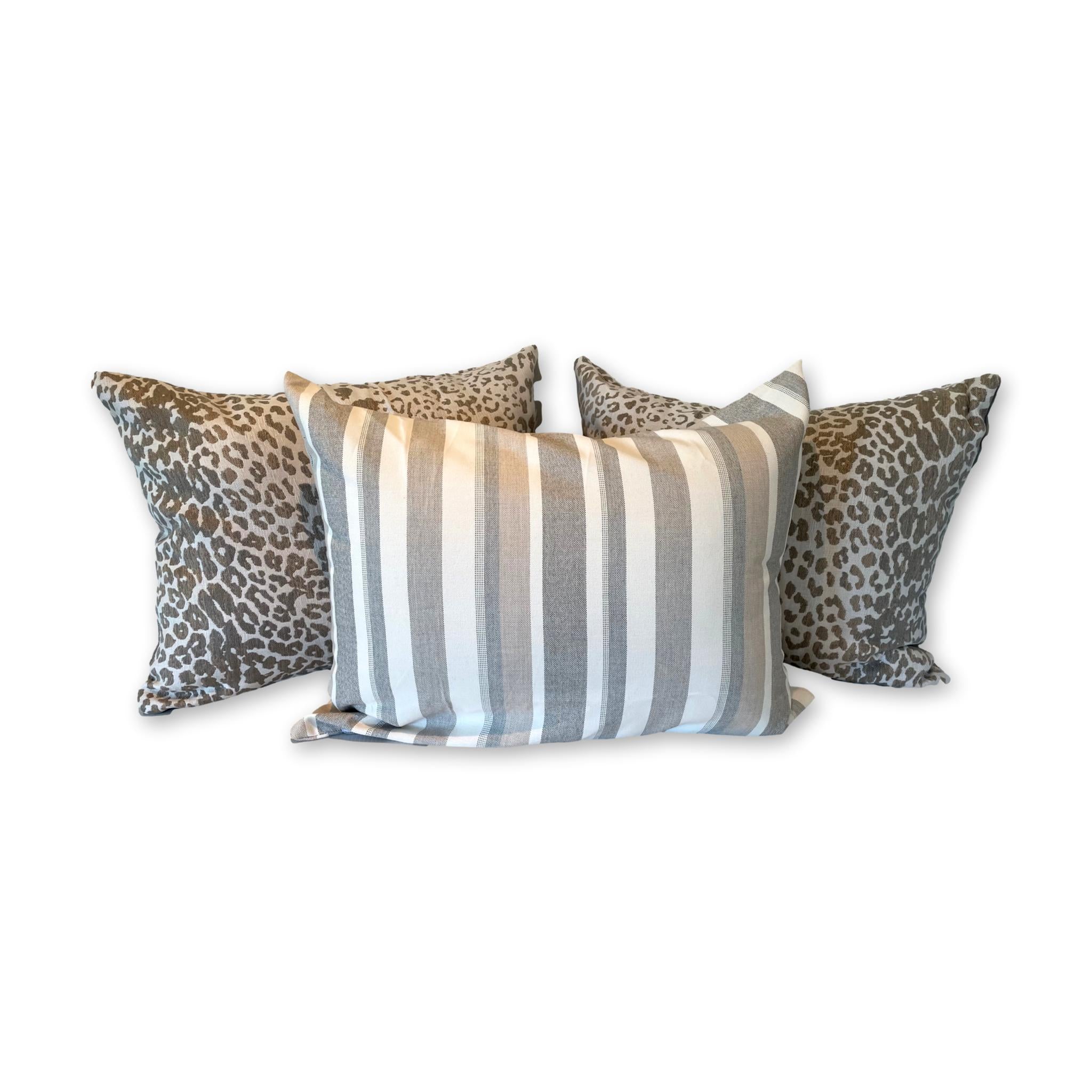 Lounge Back - Nordic Stripe Gravel