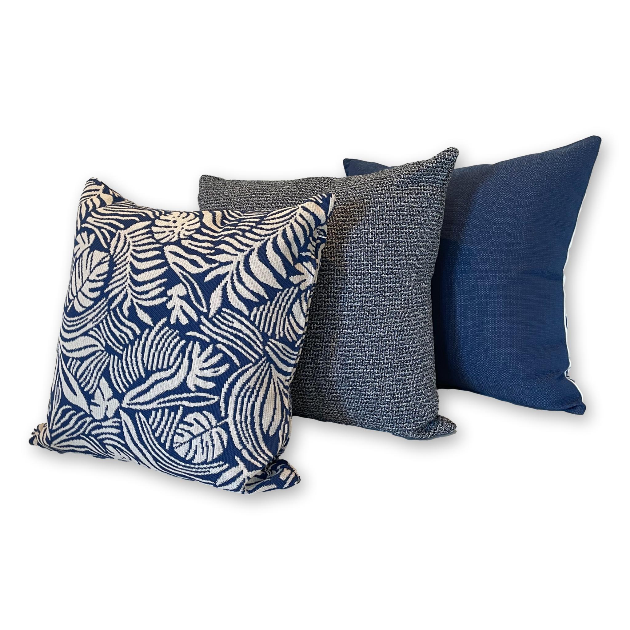 Tropical Leaf in Ocean Set of 3 Covers