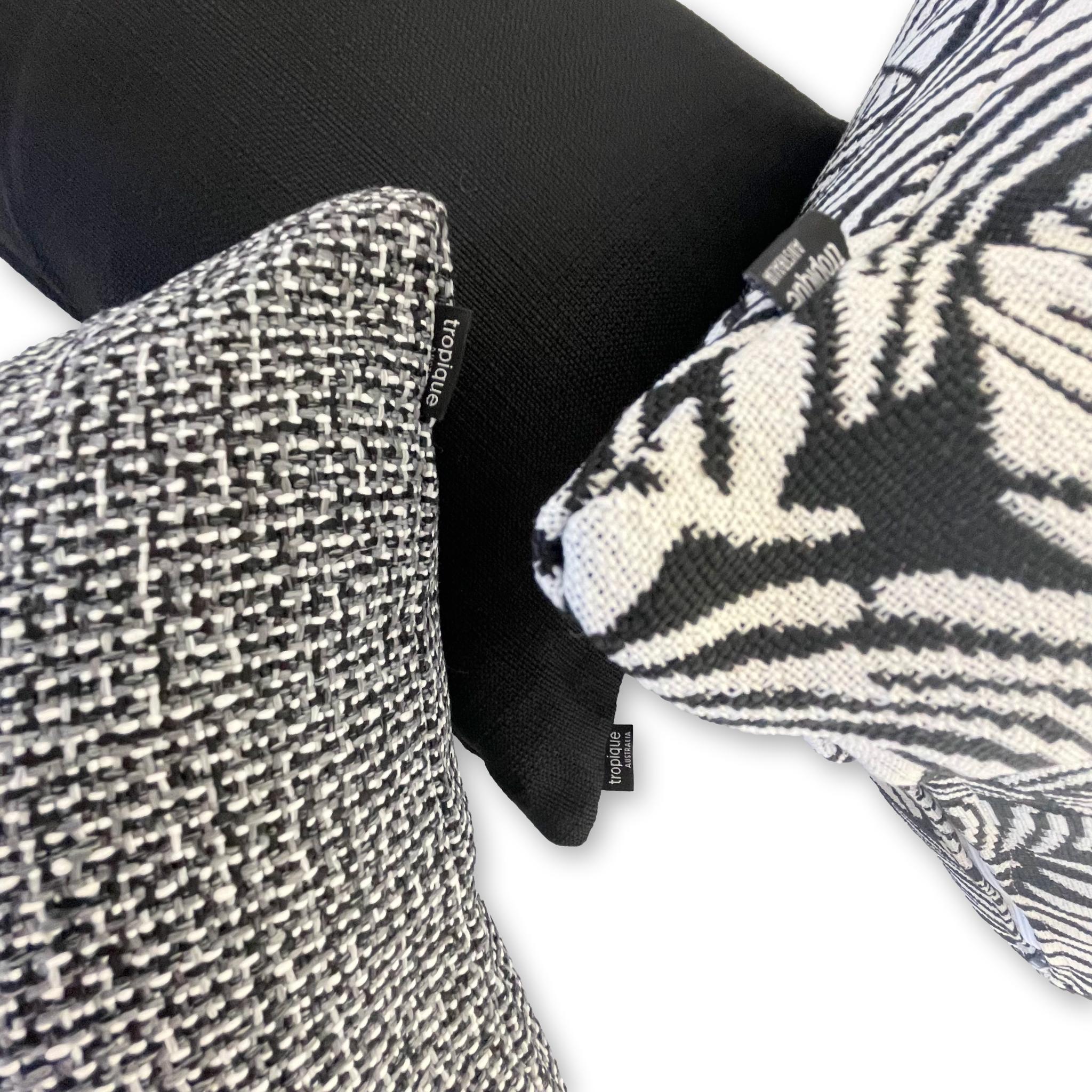 Tropical Leaf in Orca with Kuata & Cairns Set of 3 Covers