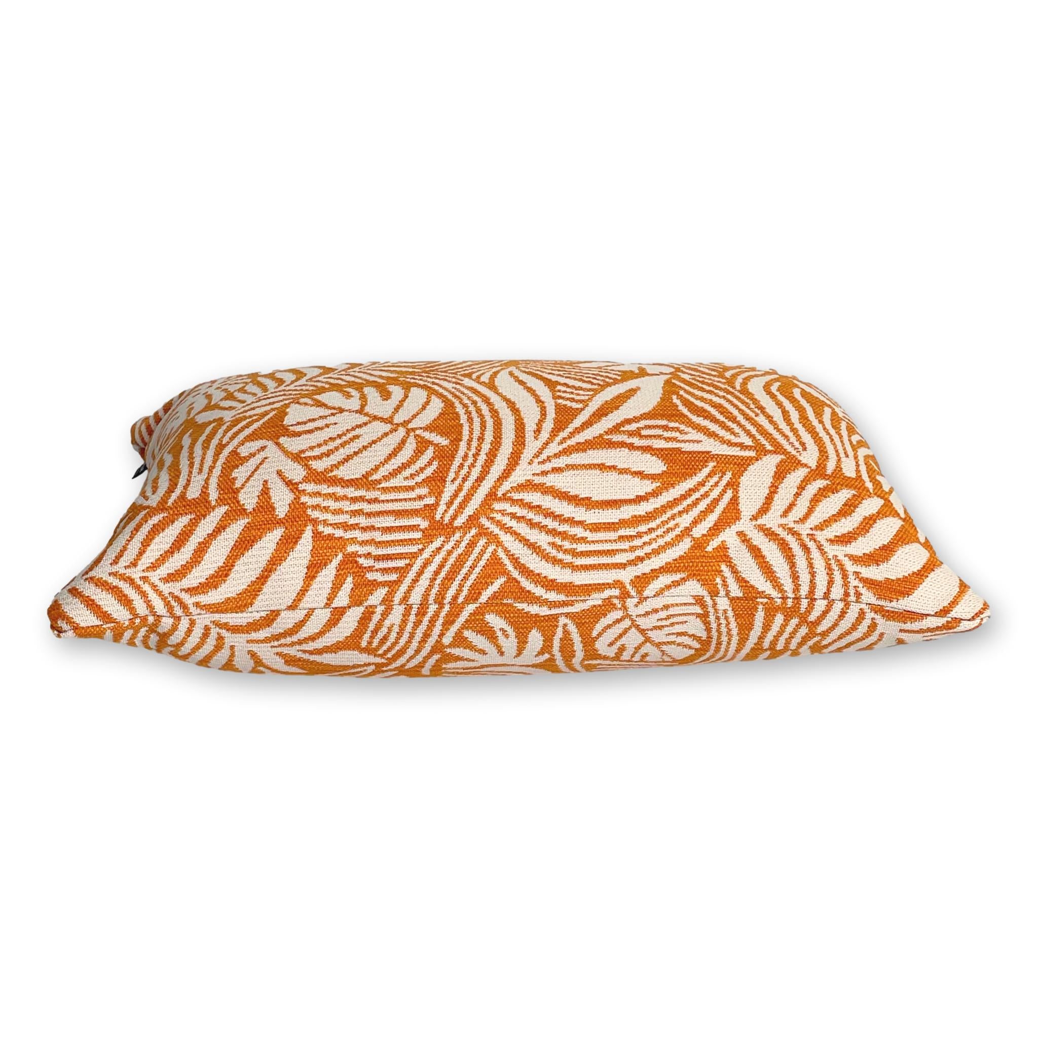 Tropical Leaf in Orange