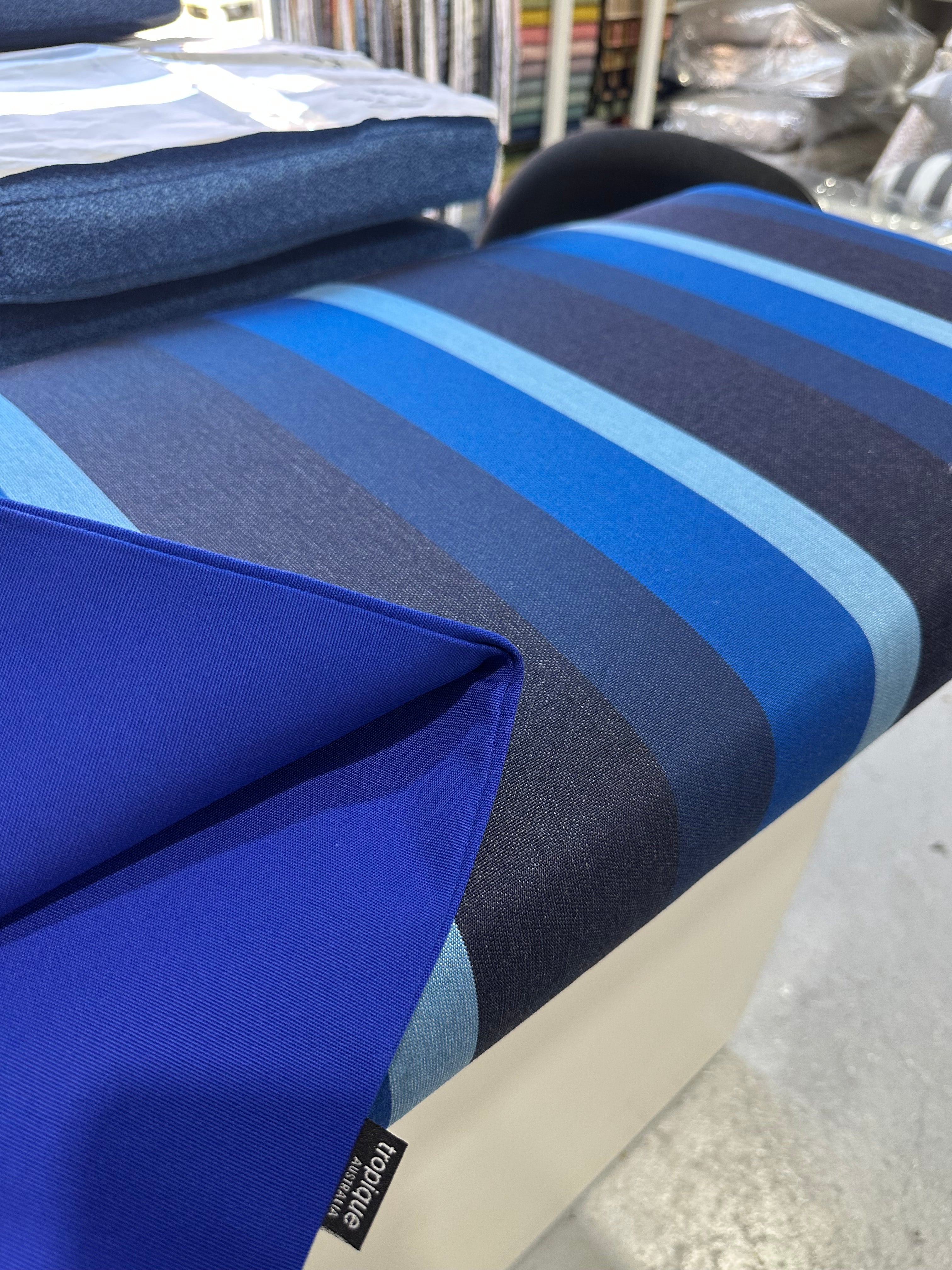 Sunbrella Gateway Indigo Seat Cushion