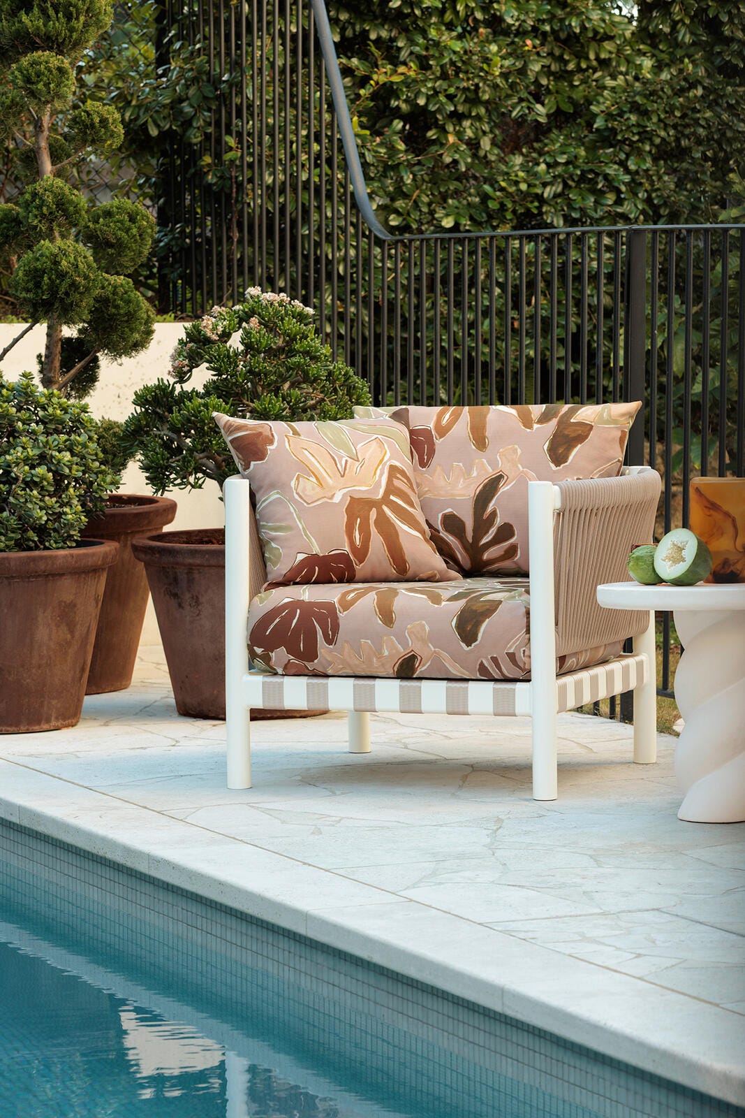 Mokum Papeete Seagrass Bench Seat Cushion