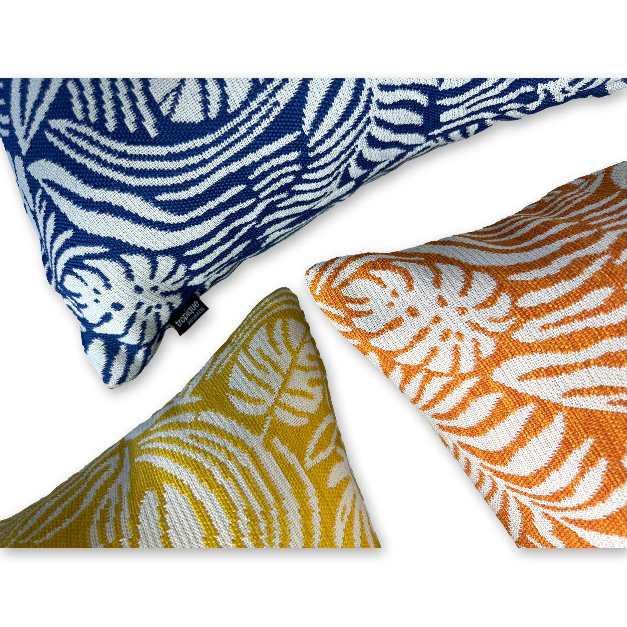 Tropical Leaf in Orange