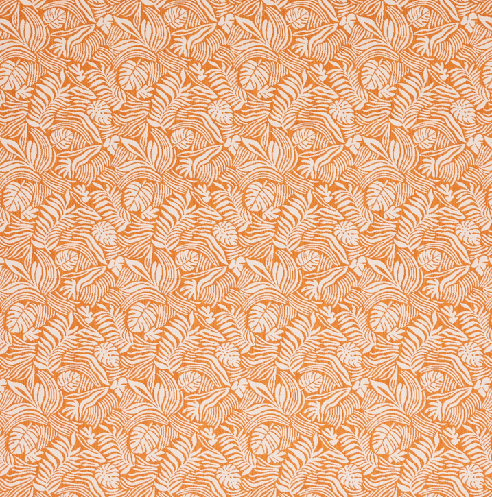 Tropical Leaf in Orange
