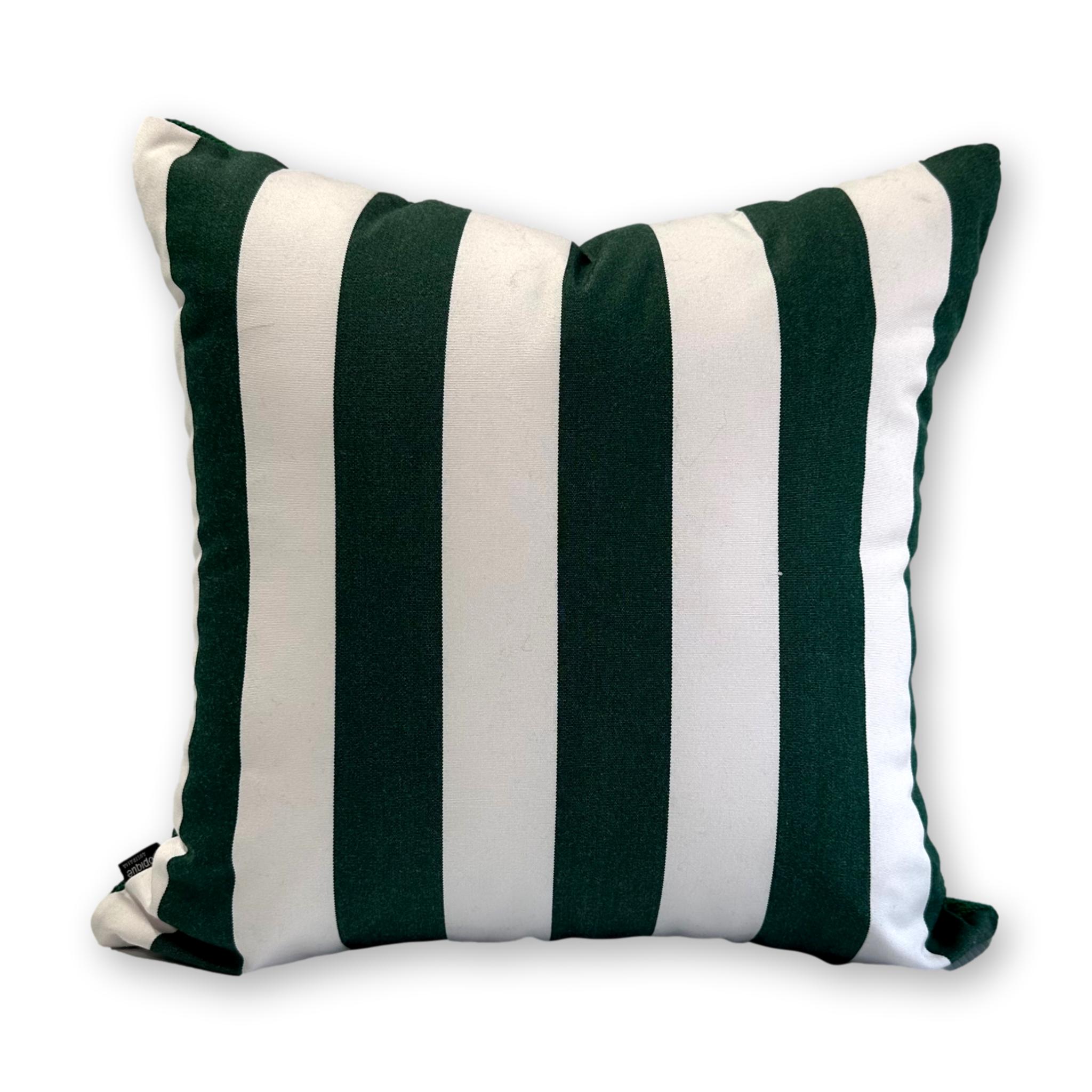 Spritz Stripe Green & White