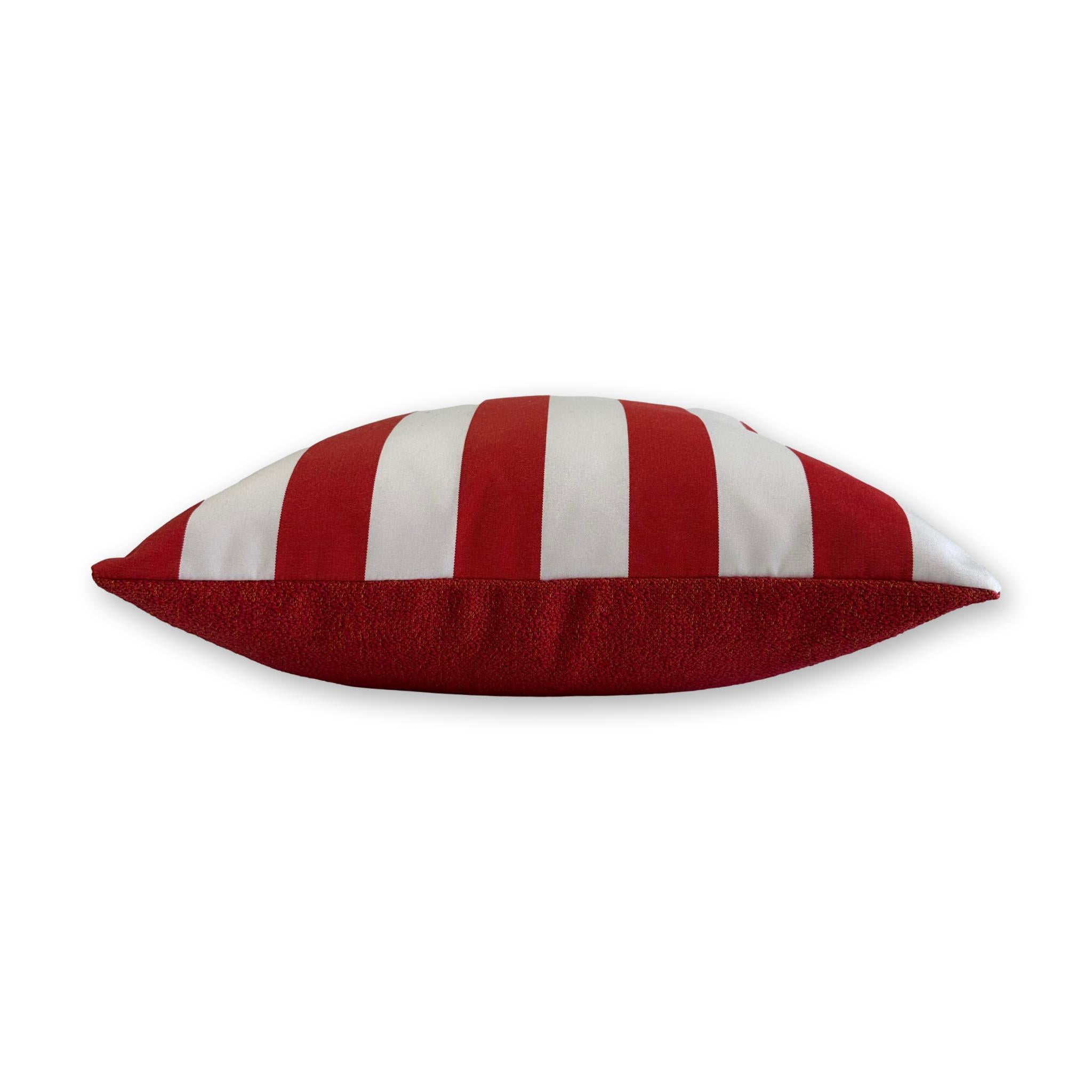 Spritz Stripe Red & White
