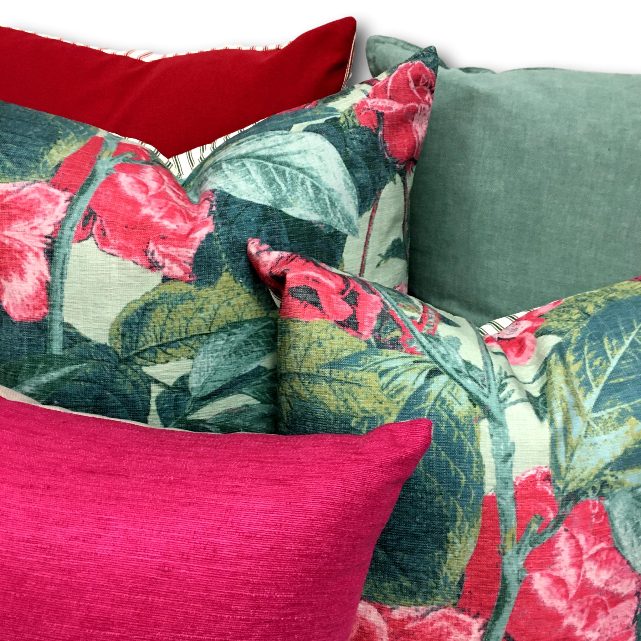 Botanique Berry - 60cm in Stock! - Tropique Cushions