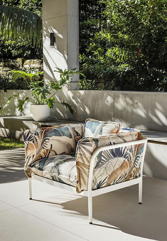 Mokum Tropicalia Gilver Bench Seat Cushion