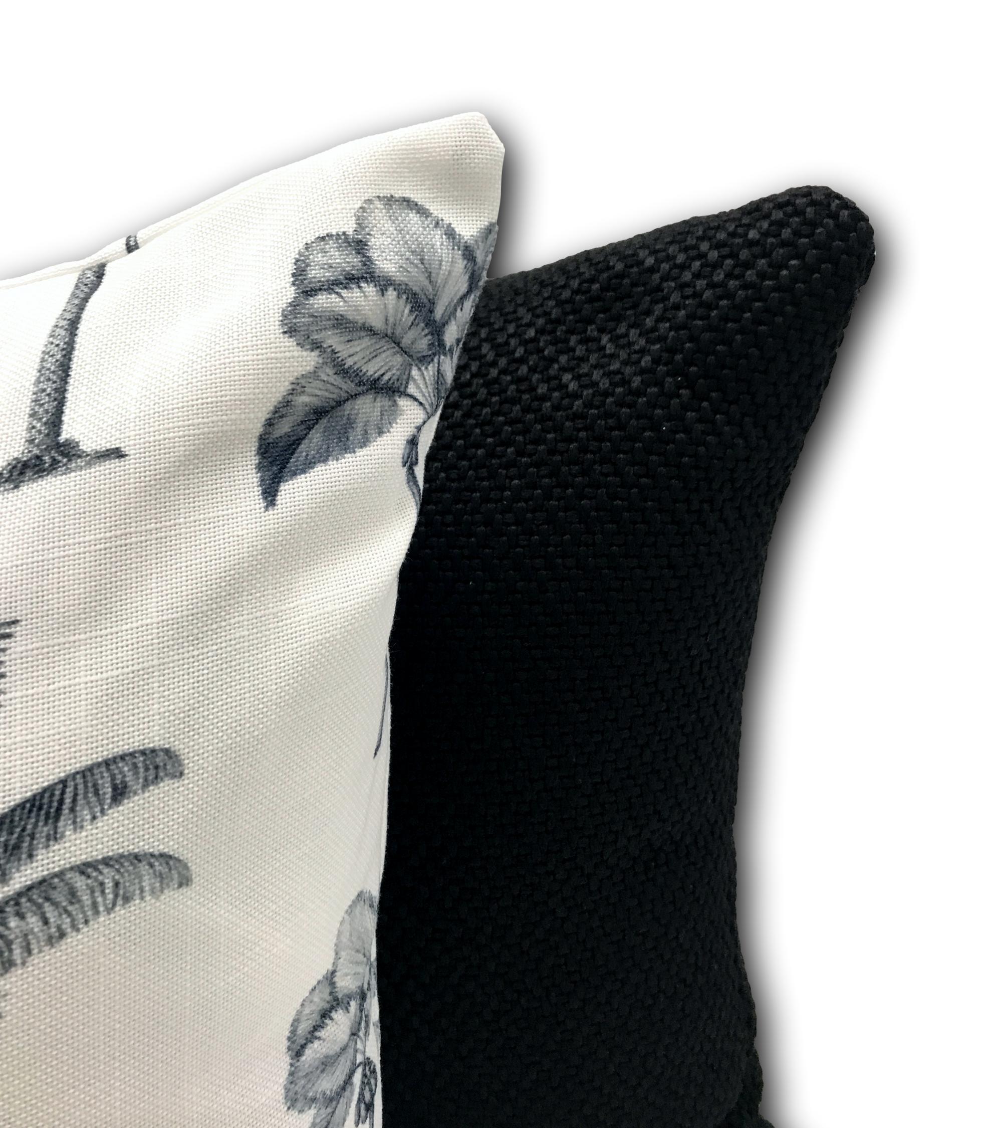 Luana Linen in Charcoal White