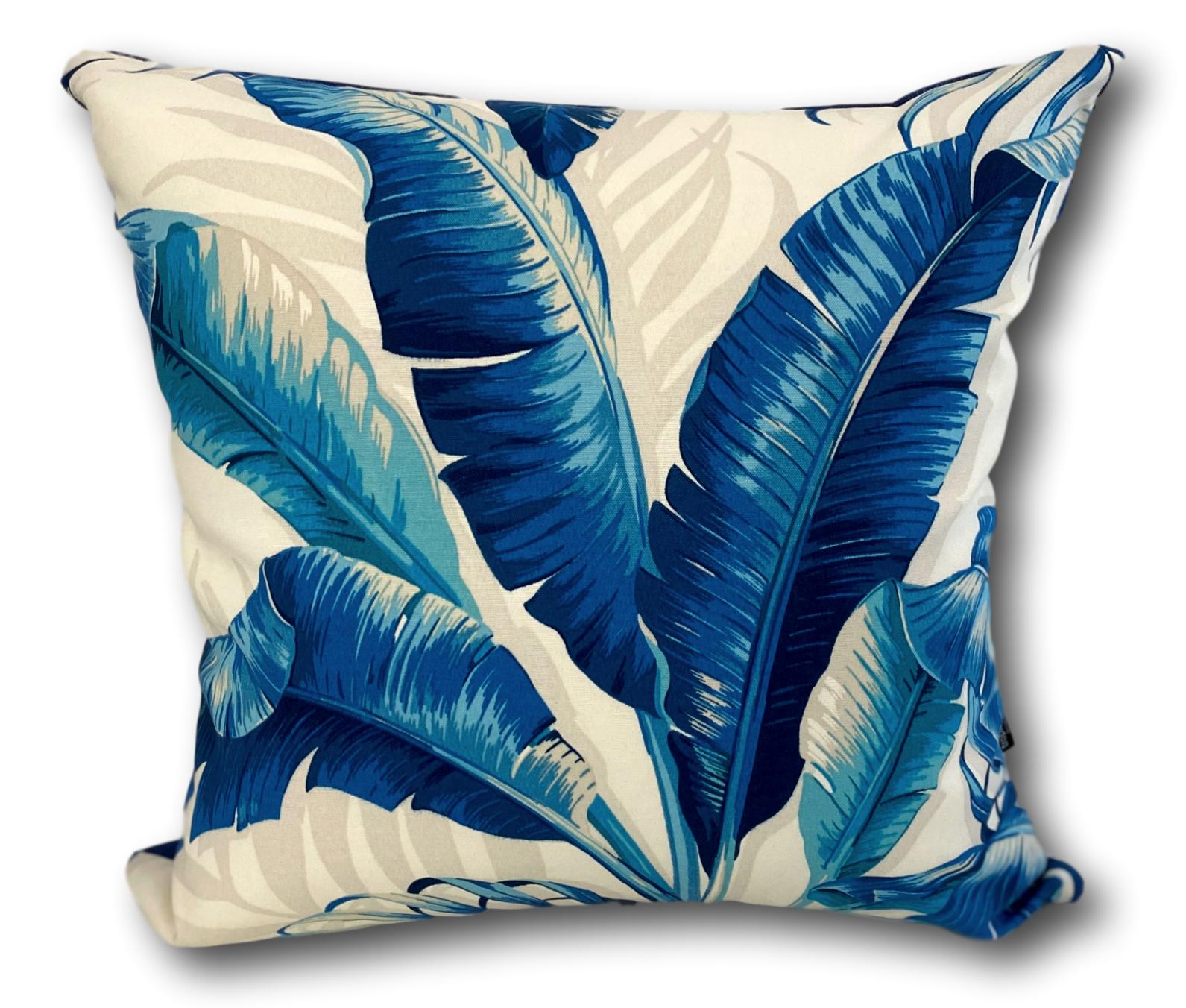Palmiers in Marine - Tropique Cushions