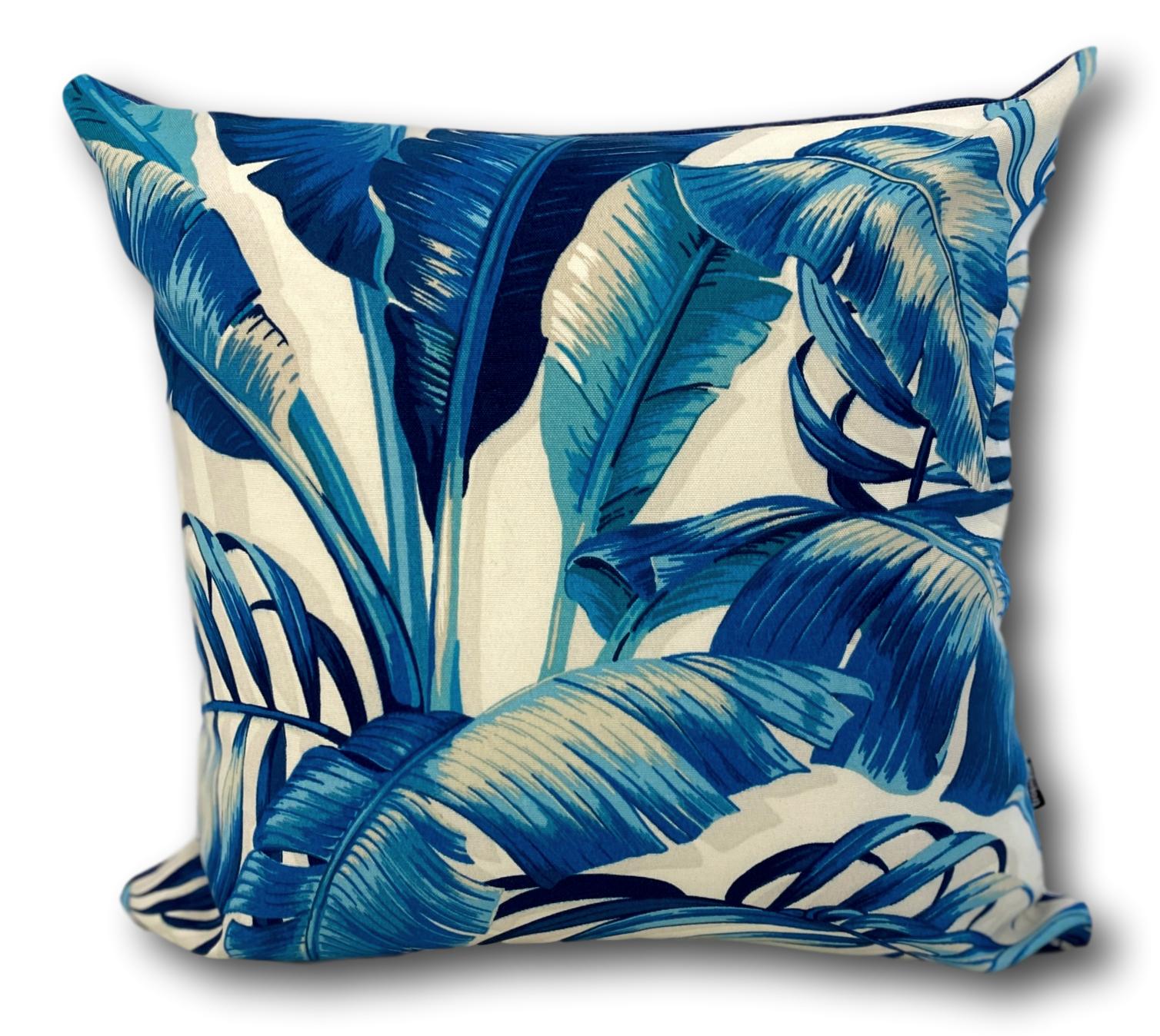 Palmiers in Marine - Tropique Cushions