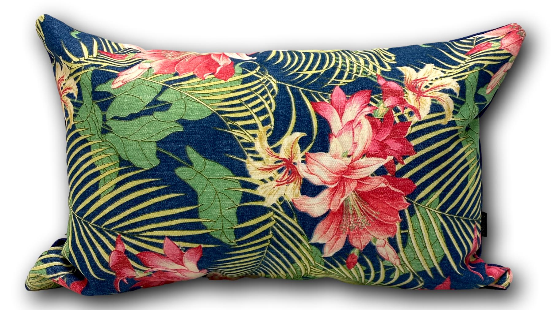 Night Bloom in Fuchsia - Tropique Cushions
