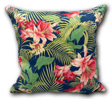 Night Bloom in Fuchsia - Tropique Cushions