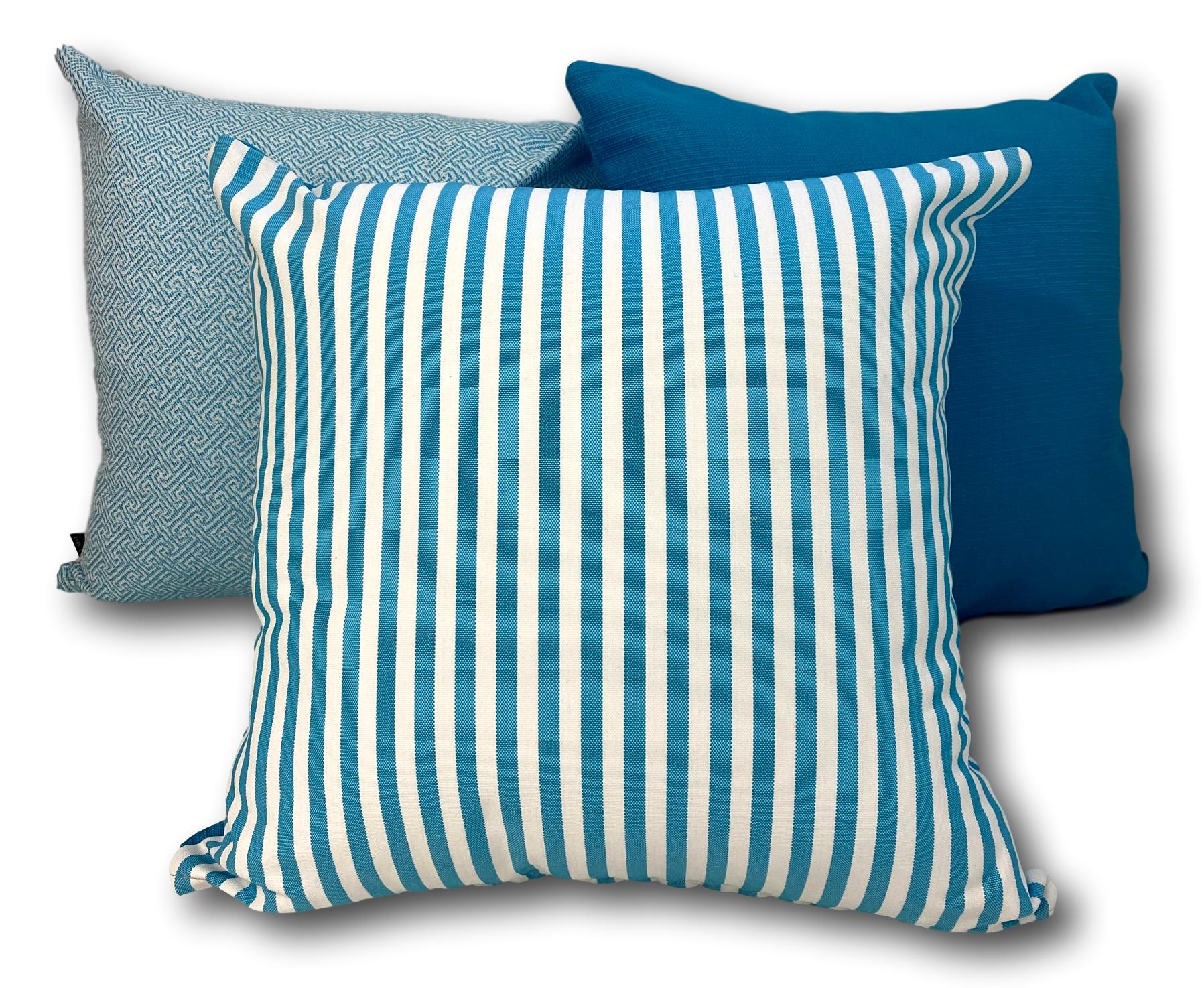 Feelgood Sanctuary in Aqua Set - Tropique Cushions
