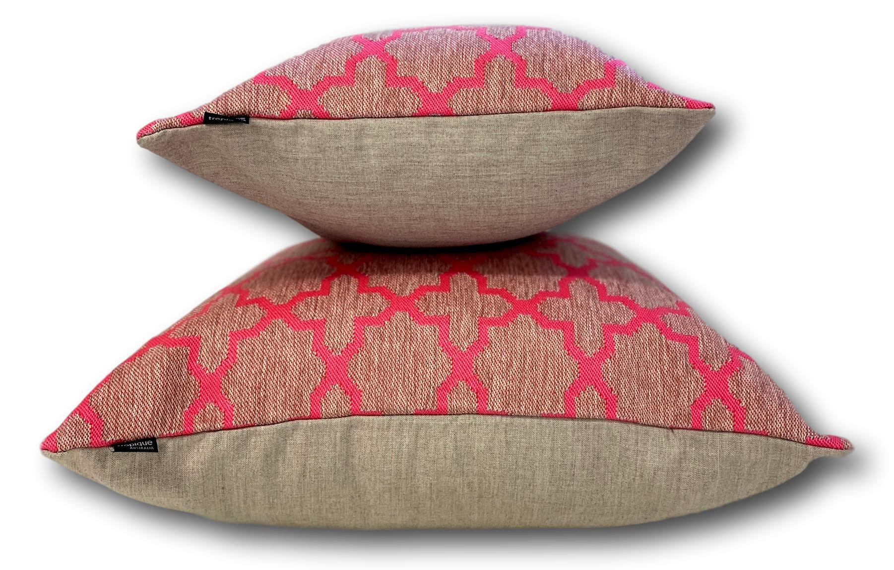 Feelgood Morocco in Pink Duo Set - Tropique Cushions