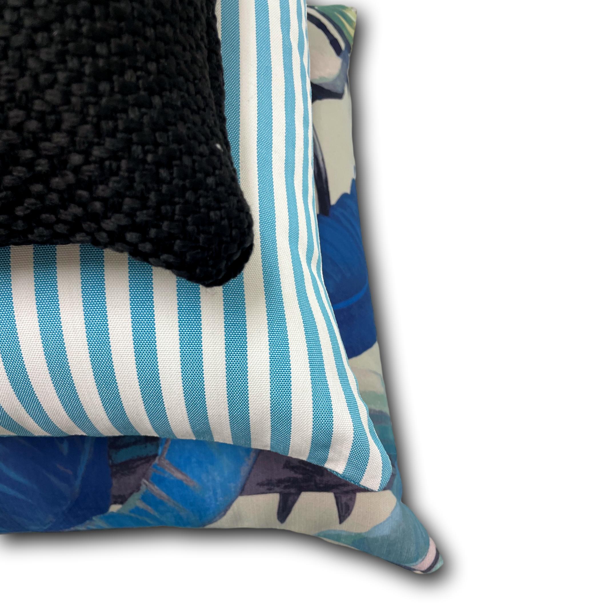 Cove in Aqua - Tropique Cushions