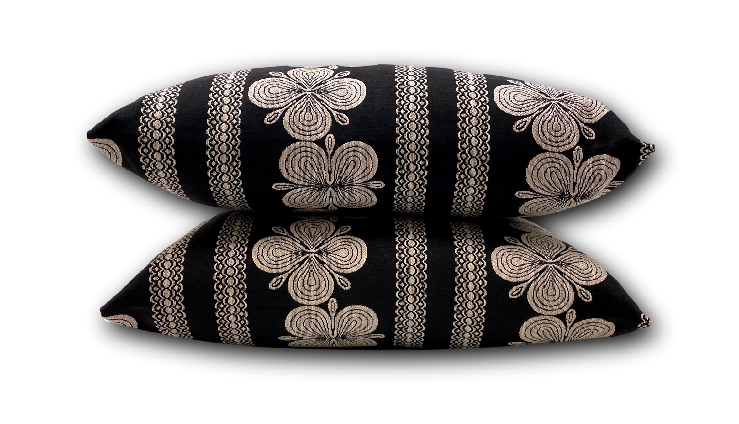 Sunlounger Tappa Stripe Black