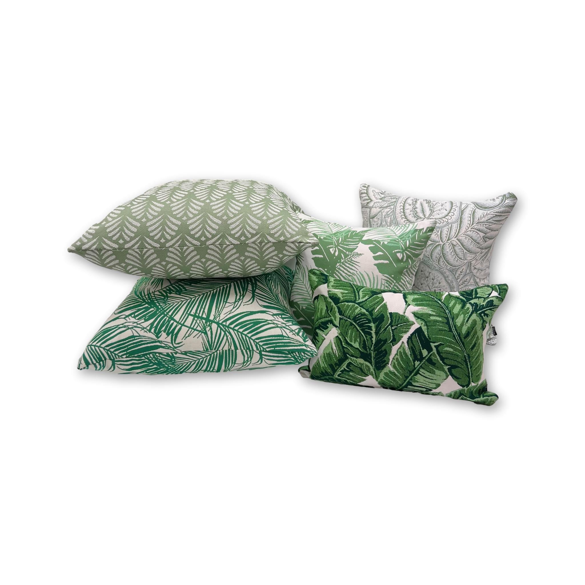 Sunbrella Tropical Leaf Emerald