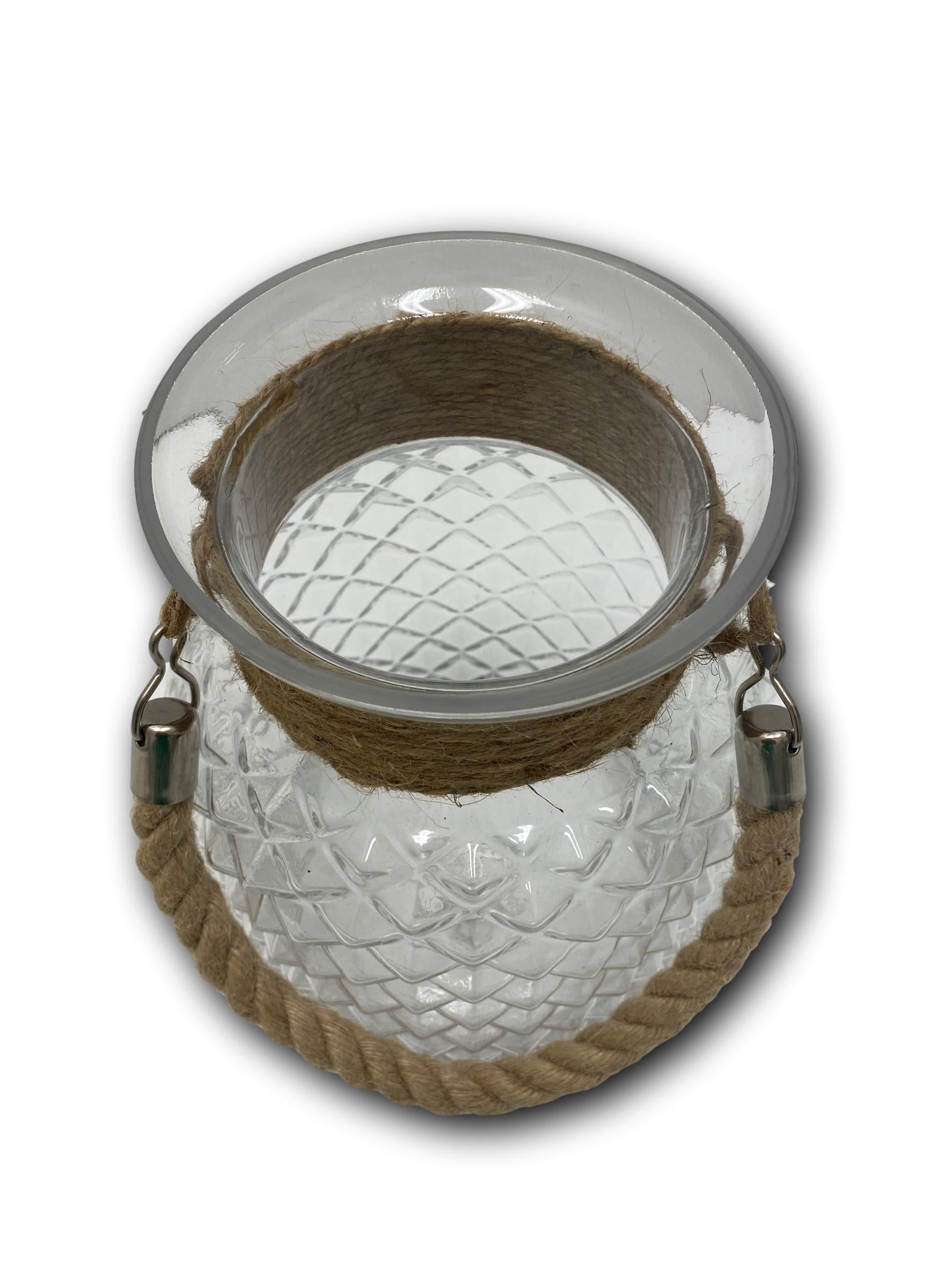 Glass Patterned Lantern