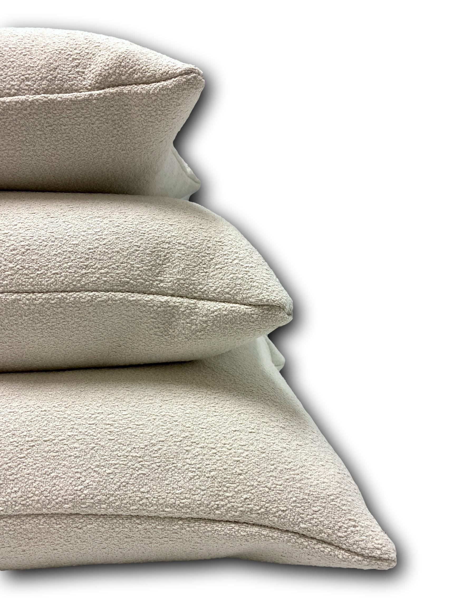 Boucle Luxe in White