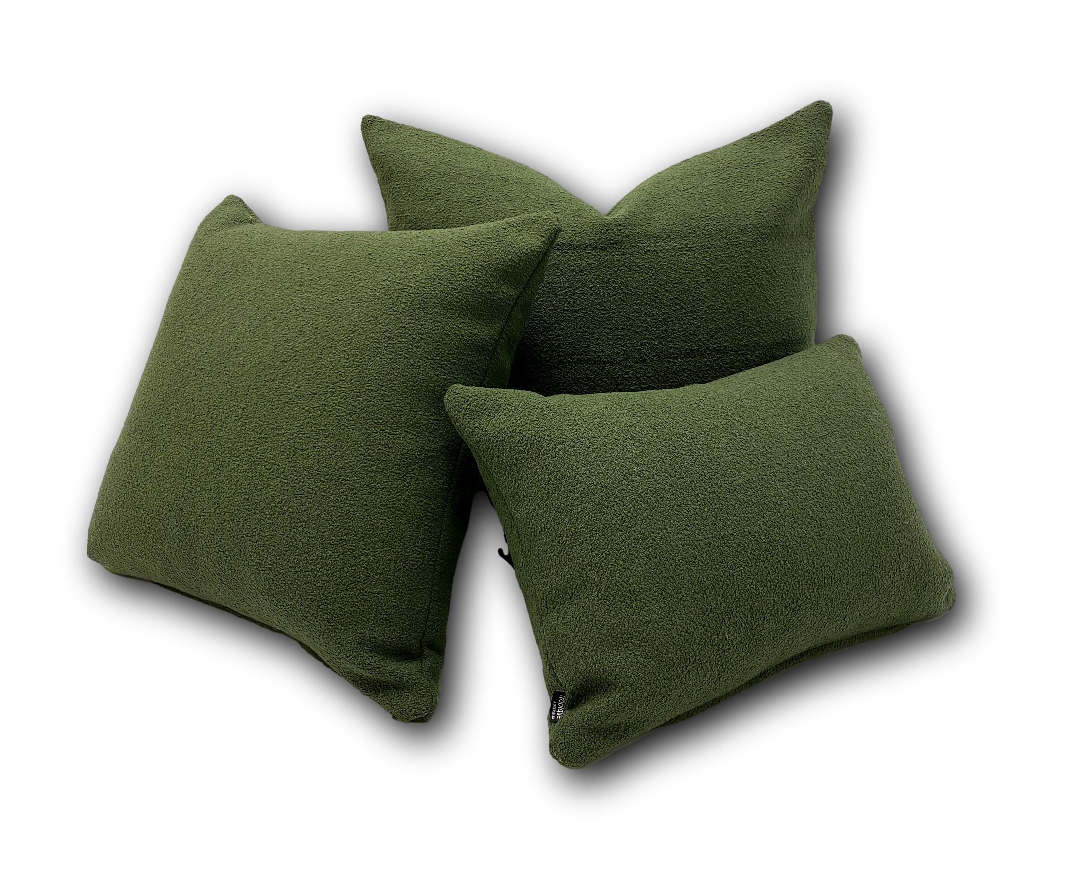 Boucle Luxe in Olive