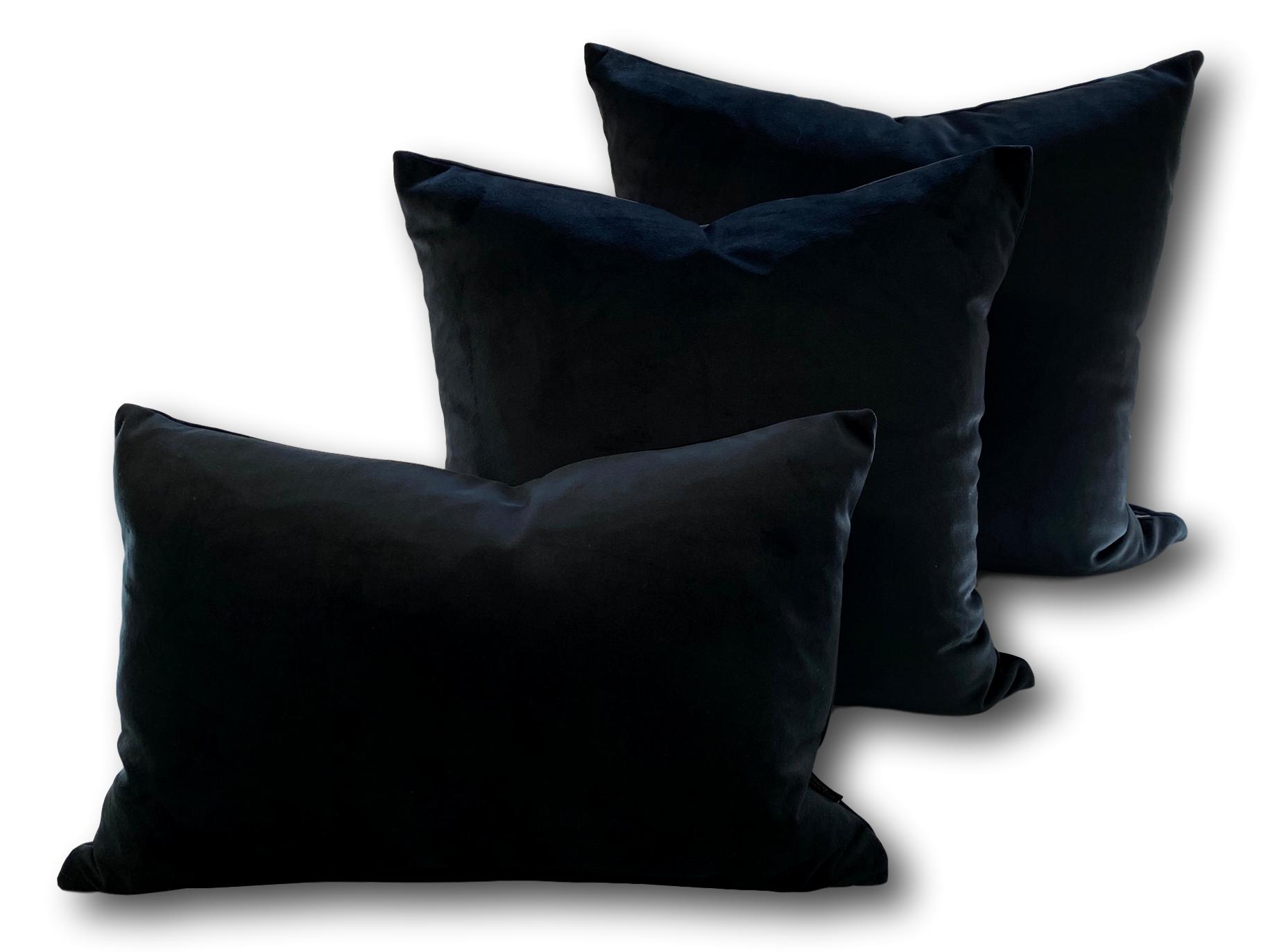 Boheme Luxe in Ebony - Tropique Cushions