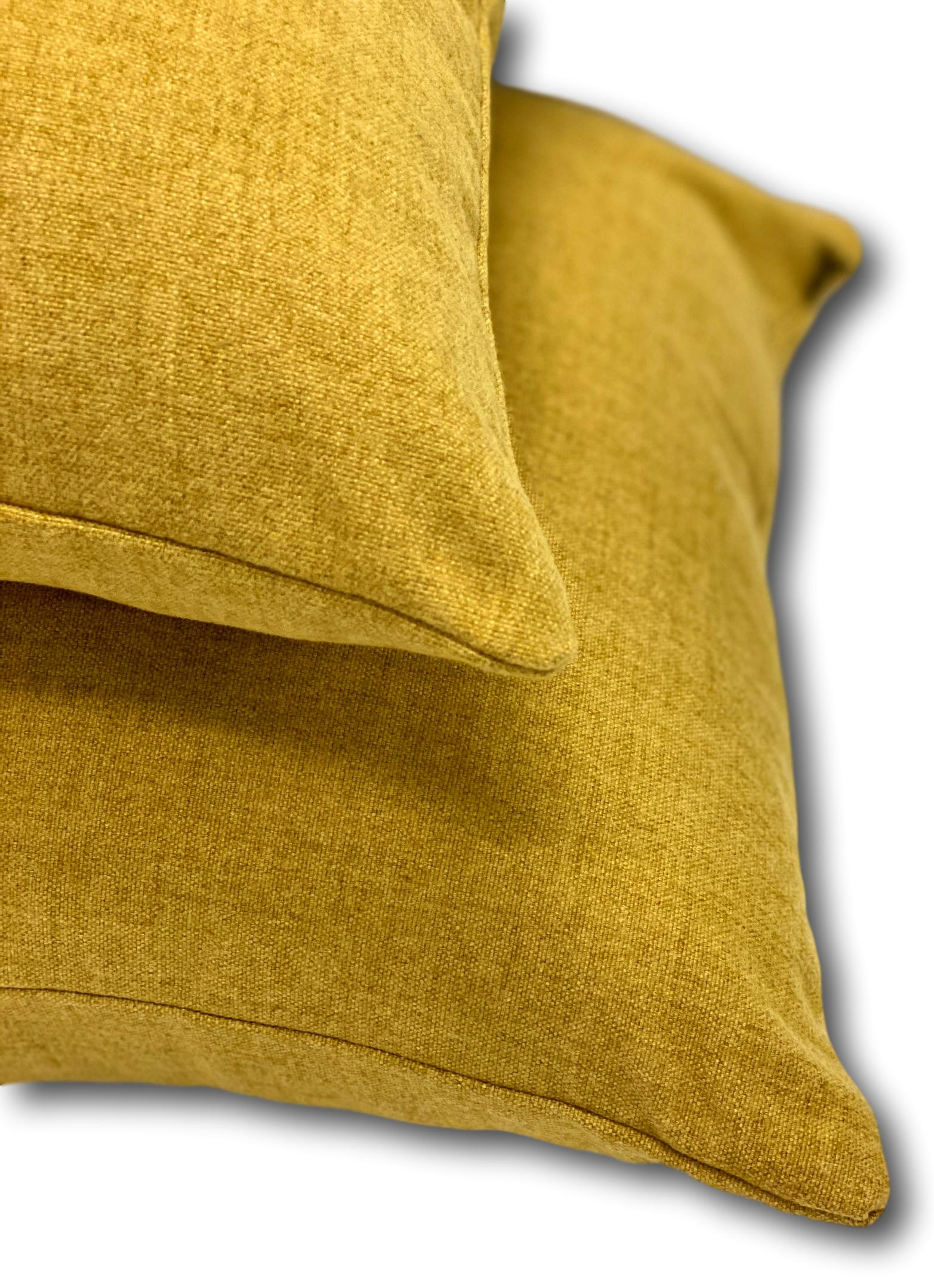 Cashmere in Marigold - Tropique Cushions