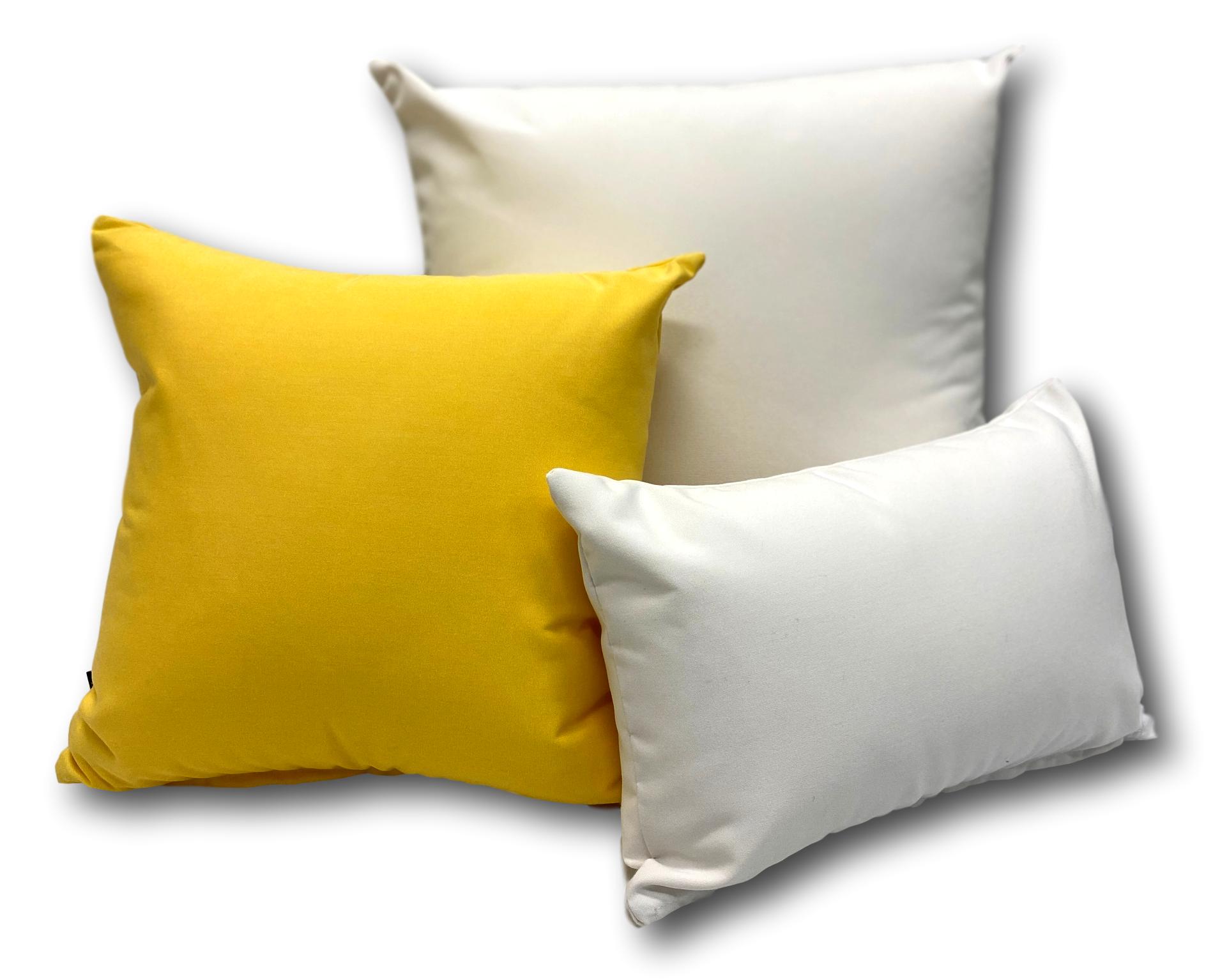 Sunbrella Canvas White - Tropique Cushions