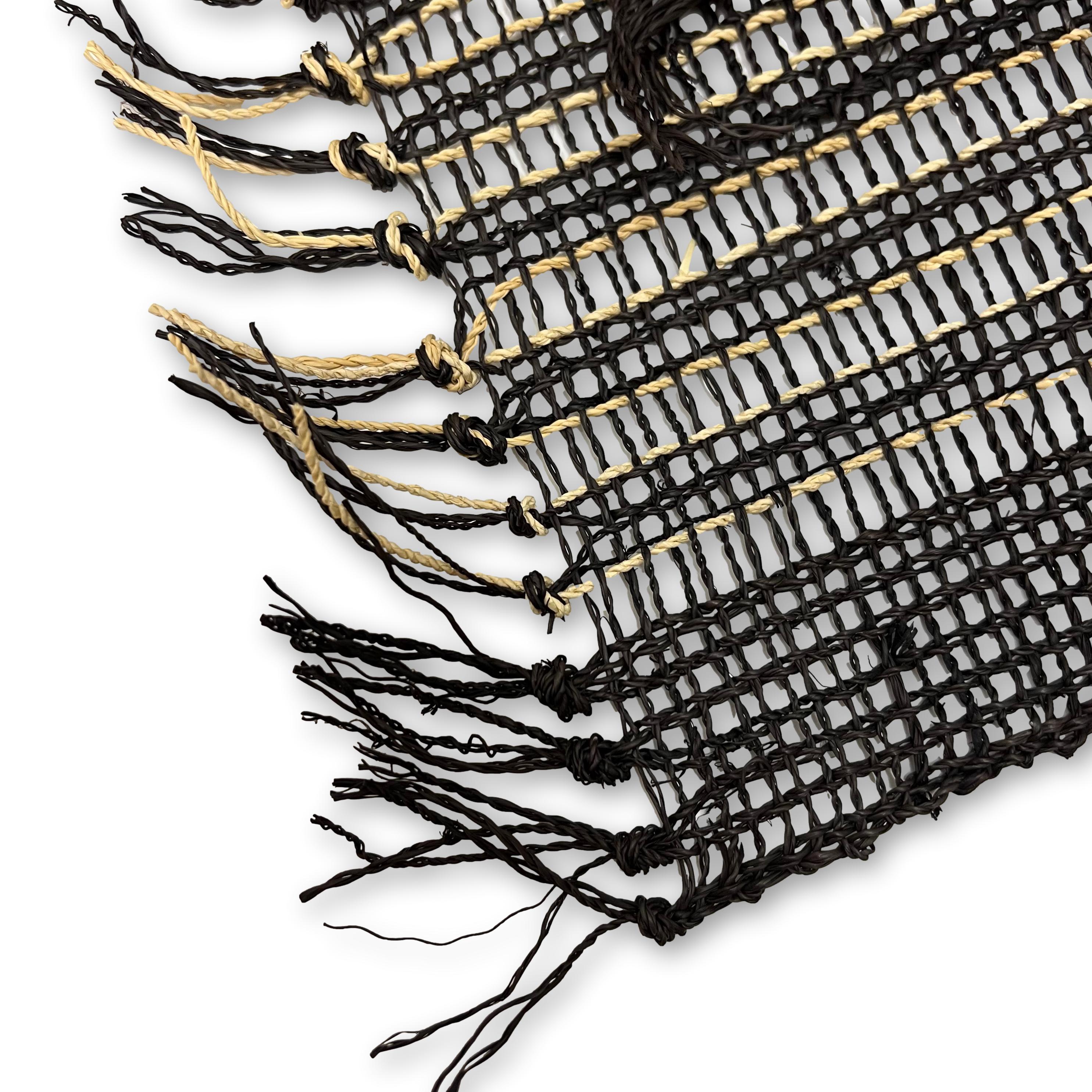 Raffia Table Runner & Coaster Set