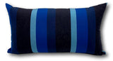 Sunbrella Gateway Indigo Sunlounger Cushion- Made to order - Tropique Cushions