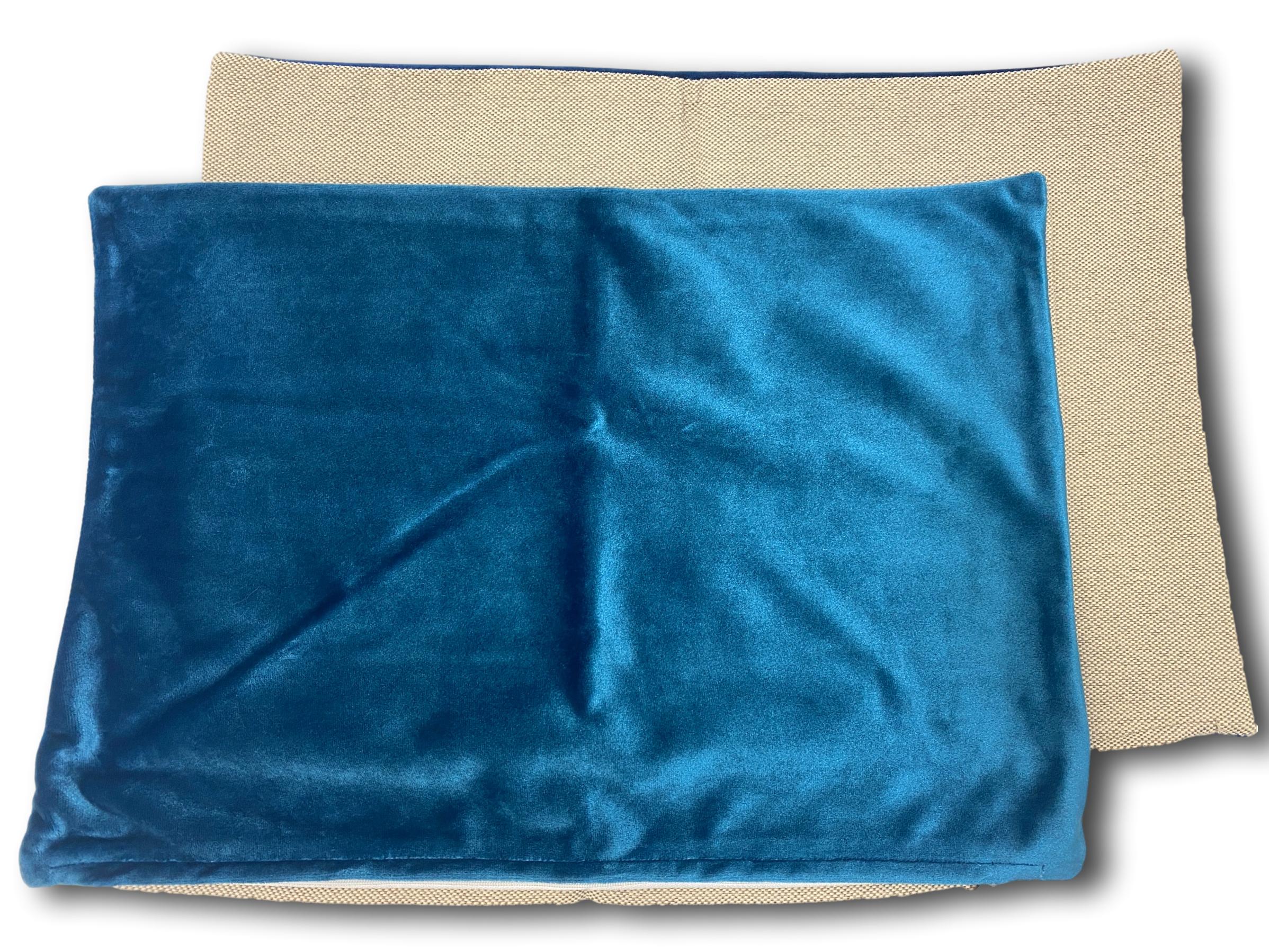 Velvet Cobalt 30cm x 50cm