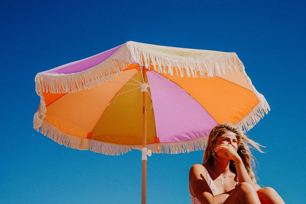 Patio & Beach Umbrella Salty Shadows - Peaches