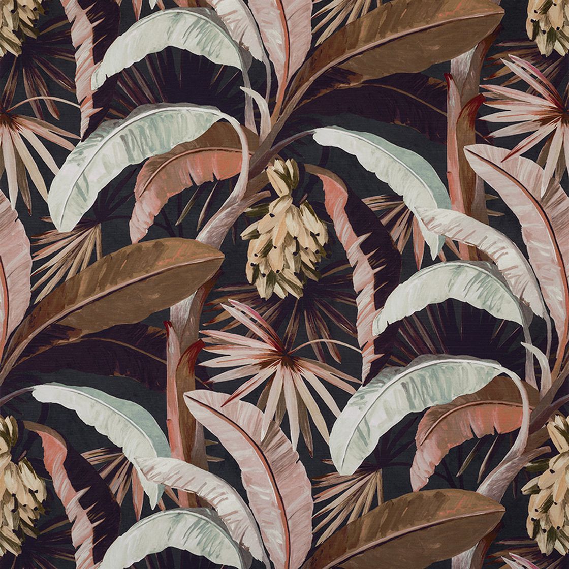 Mokum Tropicalia Sepia Bench Seat Cushion