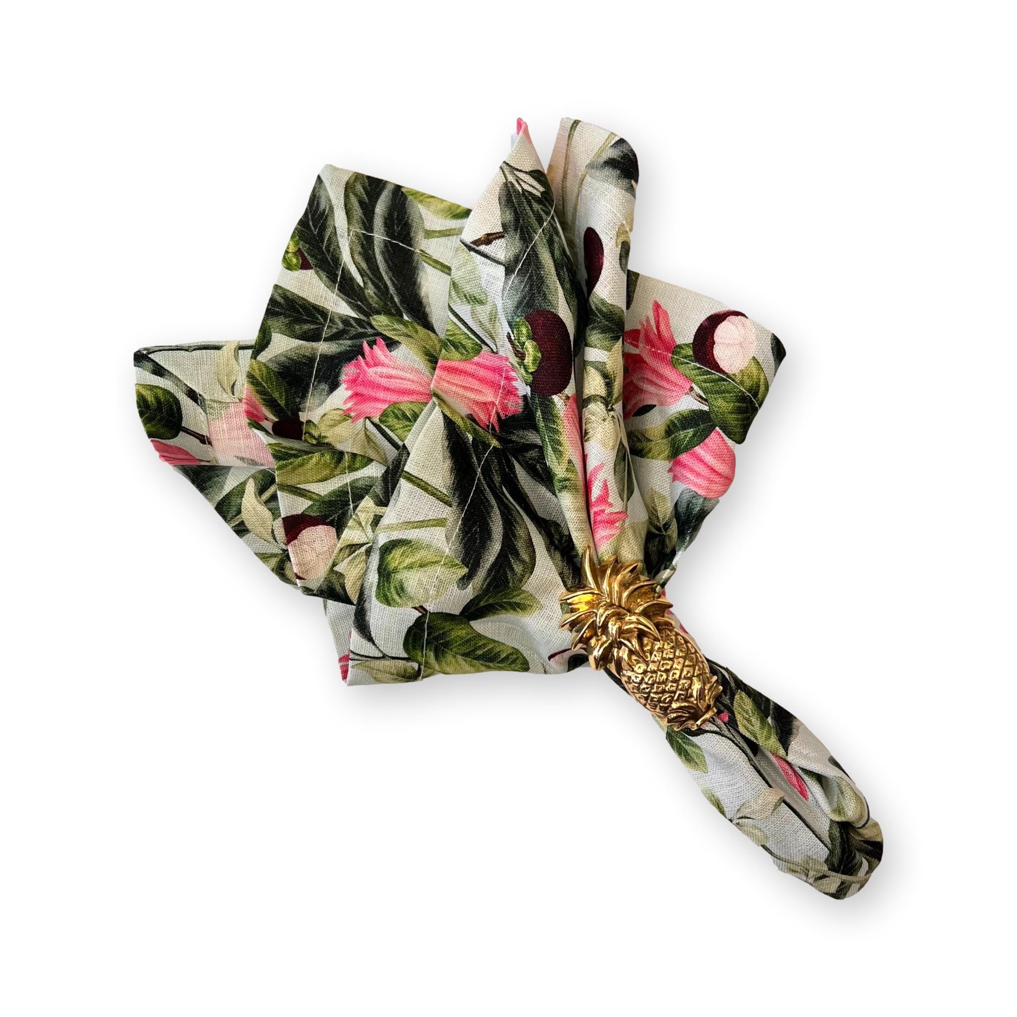 Napkin Rings Pineapple