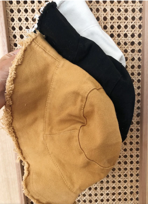 Salty Shadows Canvas Hat - Black