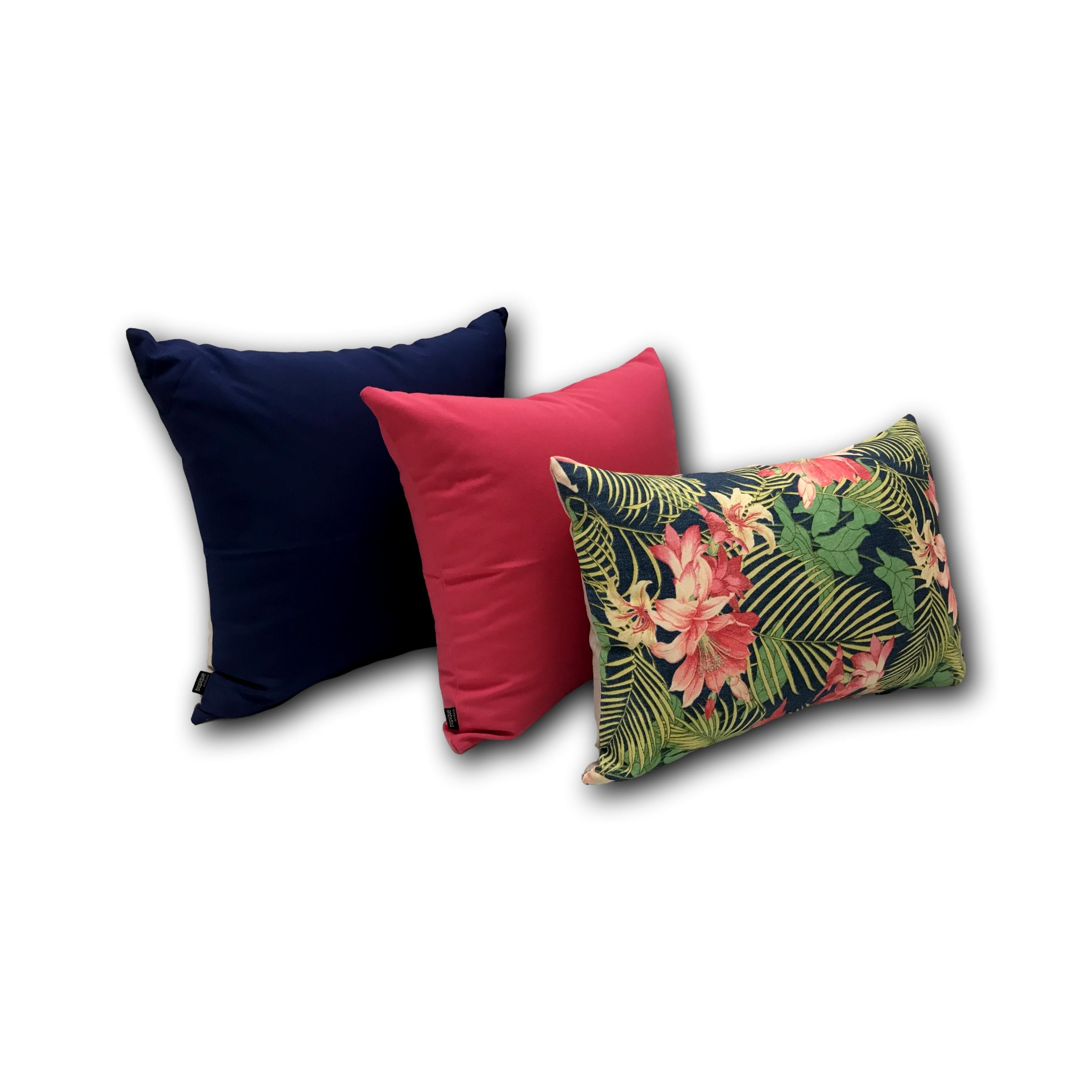 Night Floral Navy 3 Cover Set