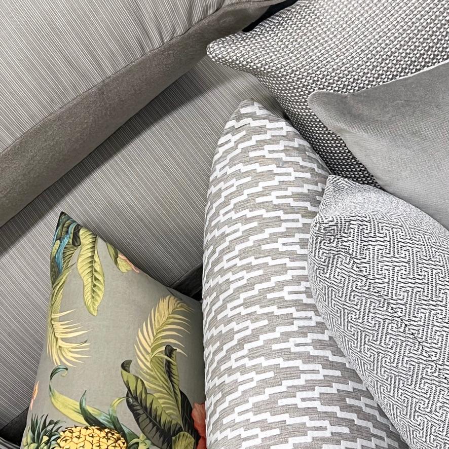 Parrots Dove Grey in Holiday 60cm - New Stock Arrived! - Tropique Cushions