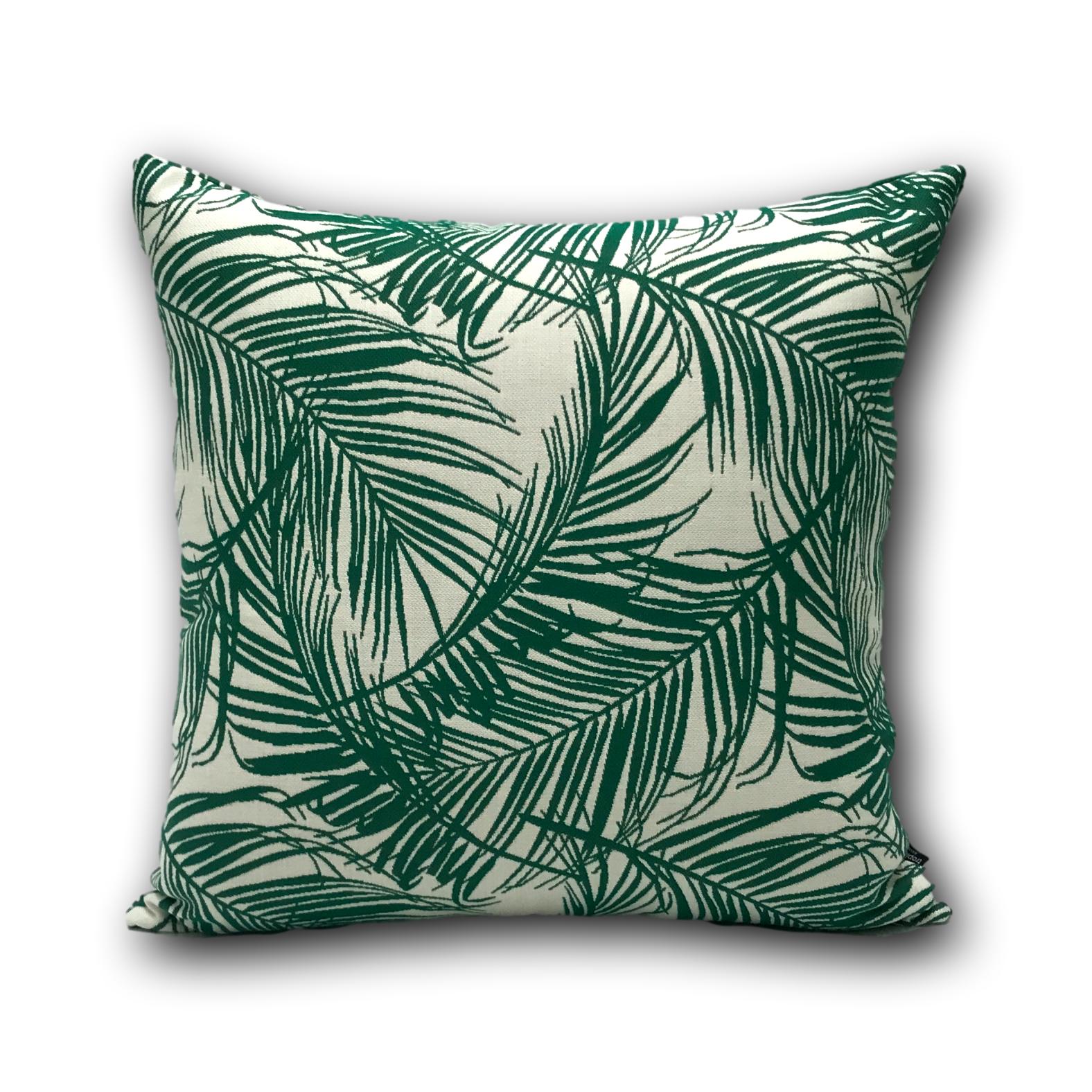 Sunbrella Tropical Leaf Emerald by Tropique Cushions Australia