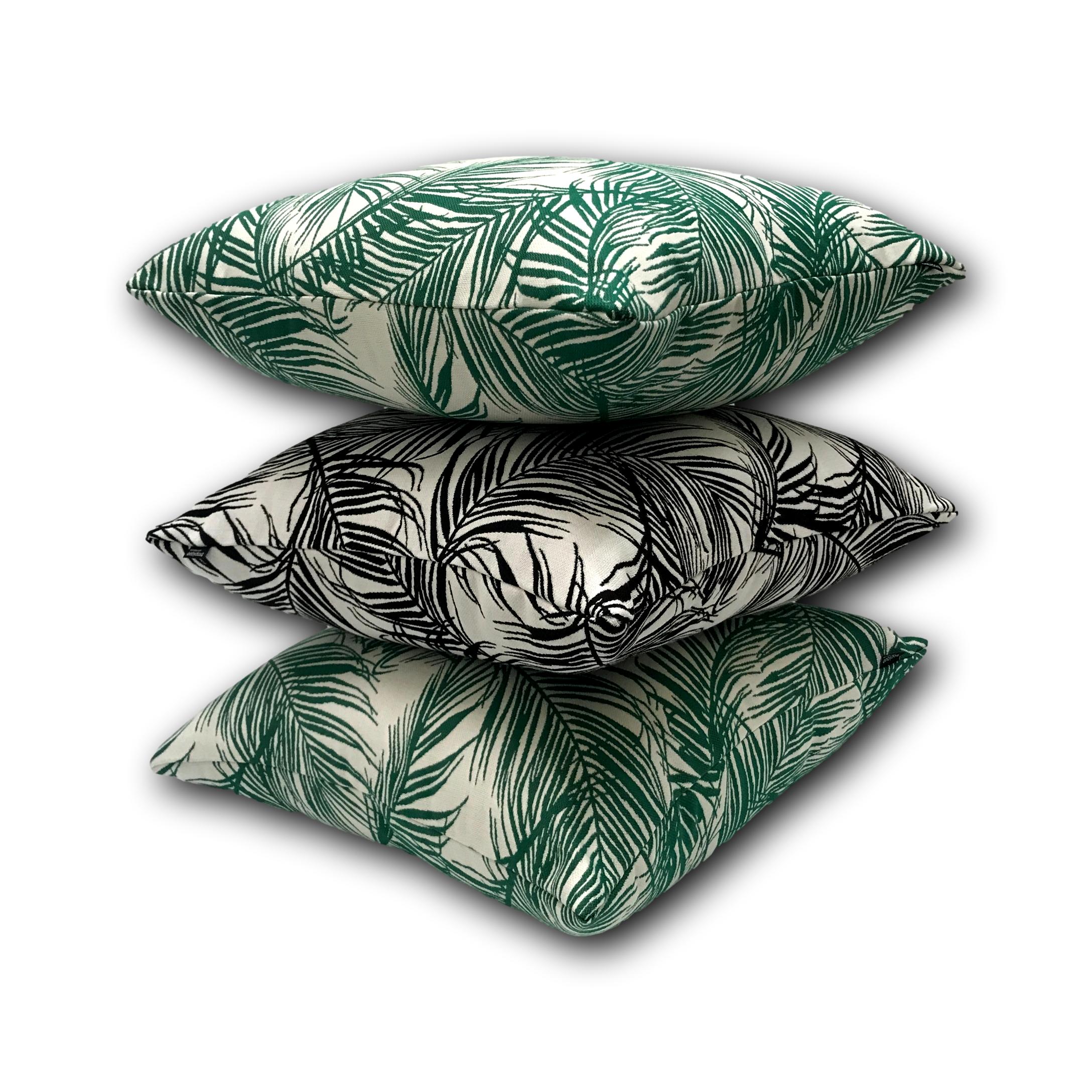 Sunbrella Tropical Leaf Ink