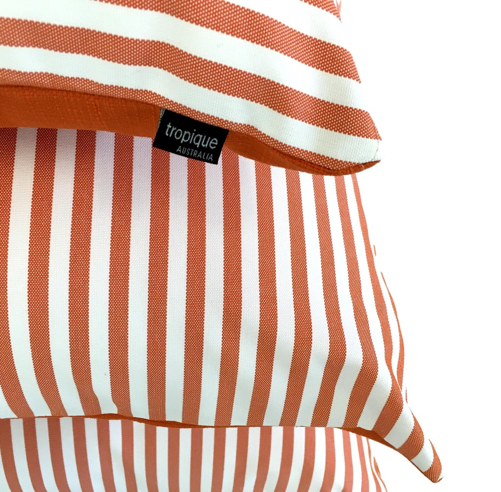 Cove in Papaya - Tropique Cushions