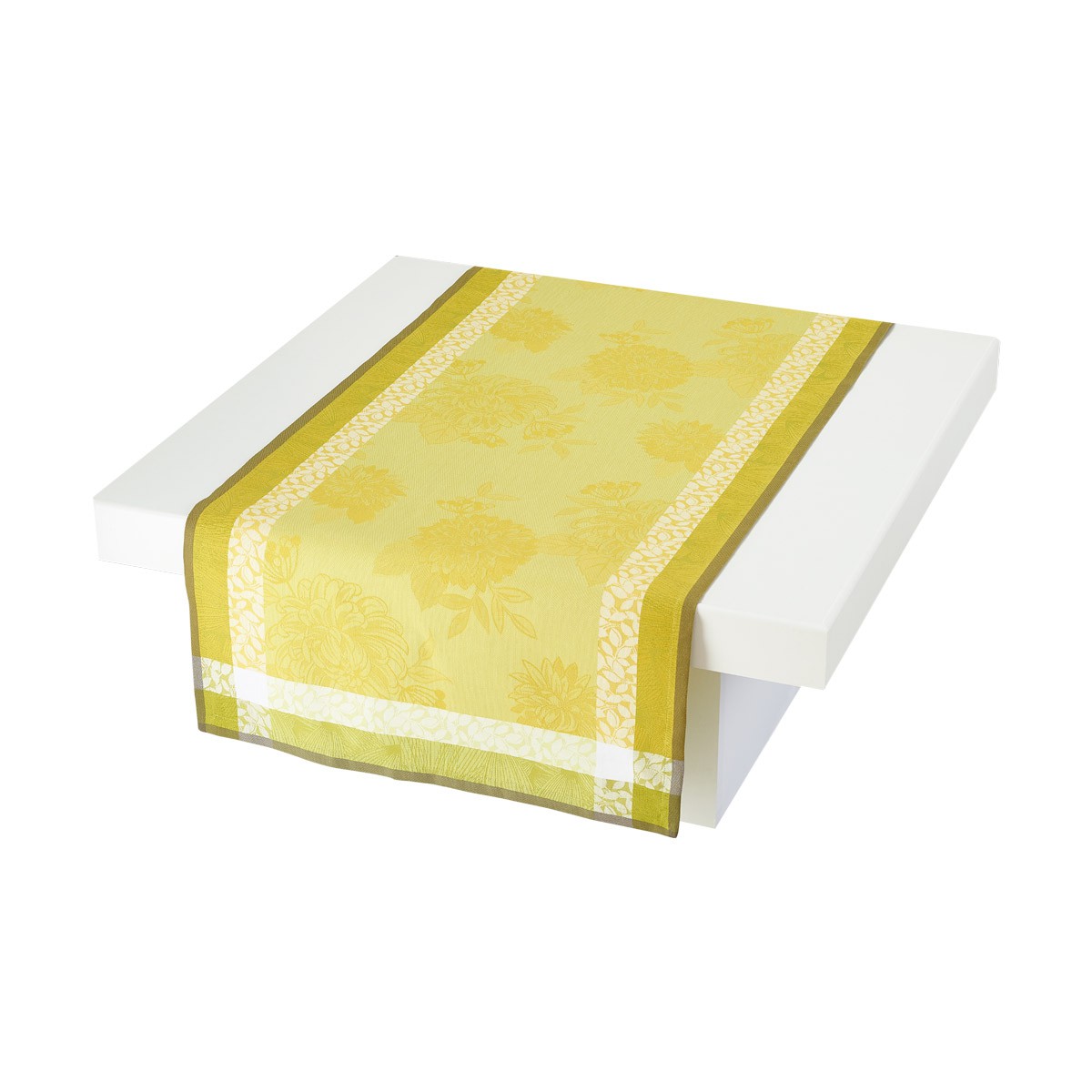 Le Jacquard Français Runner Parfums De Bagatelle - Freesia Lime - Tropique Cushions