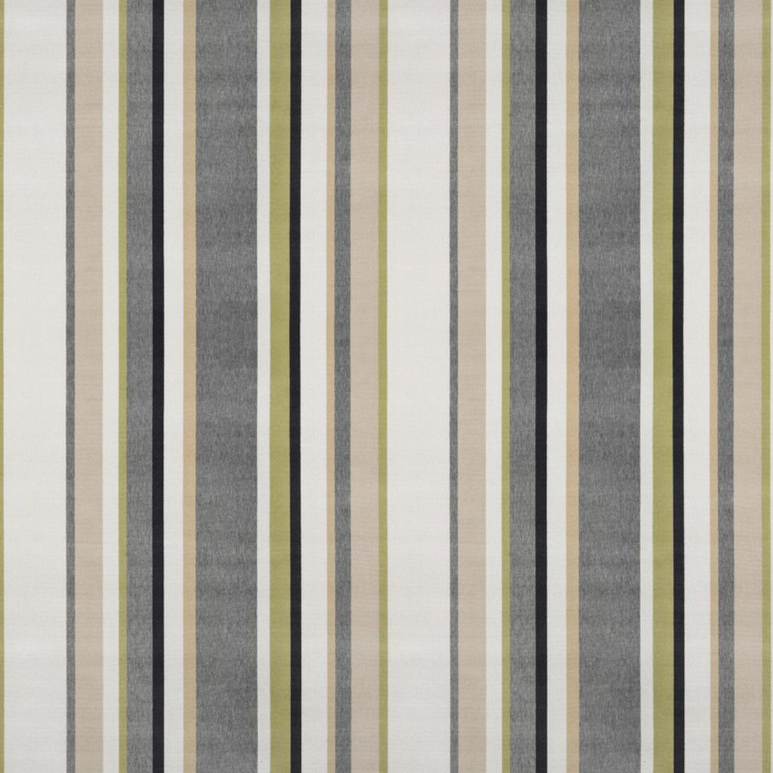 Mokum South Beach Stripe Outdoor Velvet - Tropique Cushions