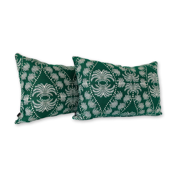 Lounger - Palm Paisley Emerald