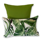Palmiers Quay in Verde Lumbar Set