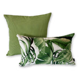 Palmiers Quay in Verde Lumbar Set