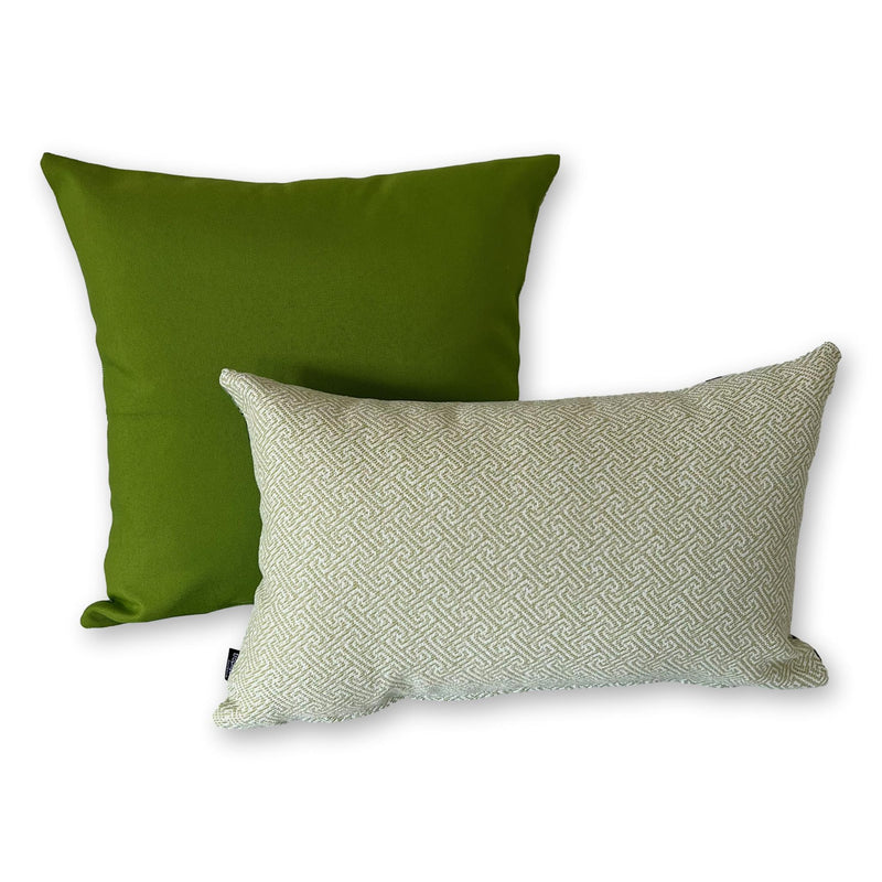Palmiers Quay in Verde Lumbar Set